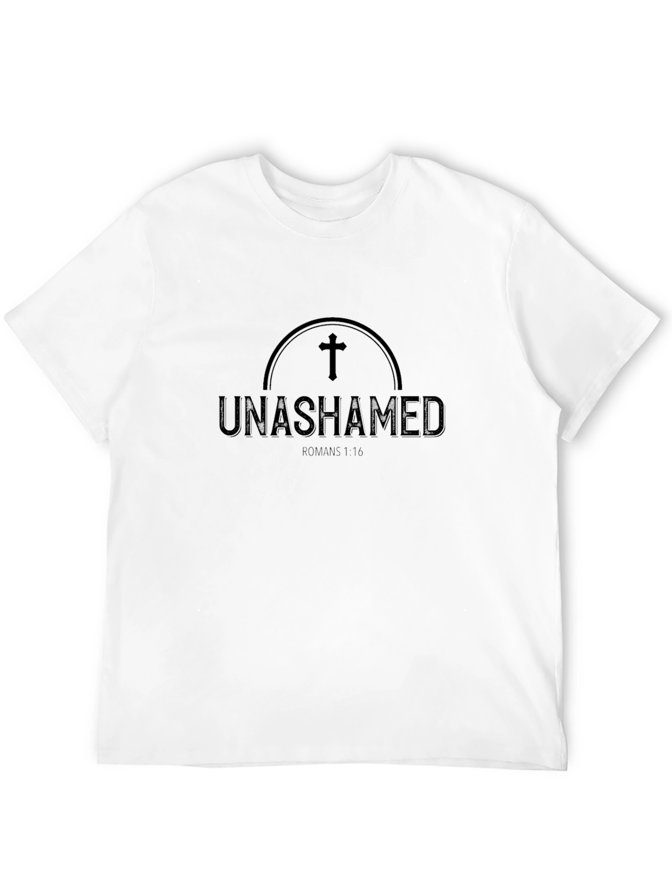 Unashamed Christian T-Shirt - Black