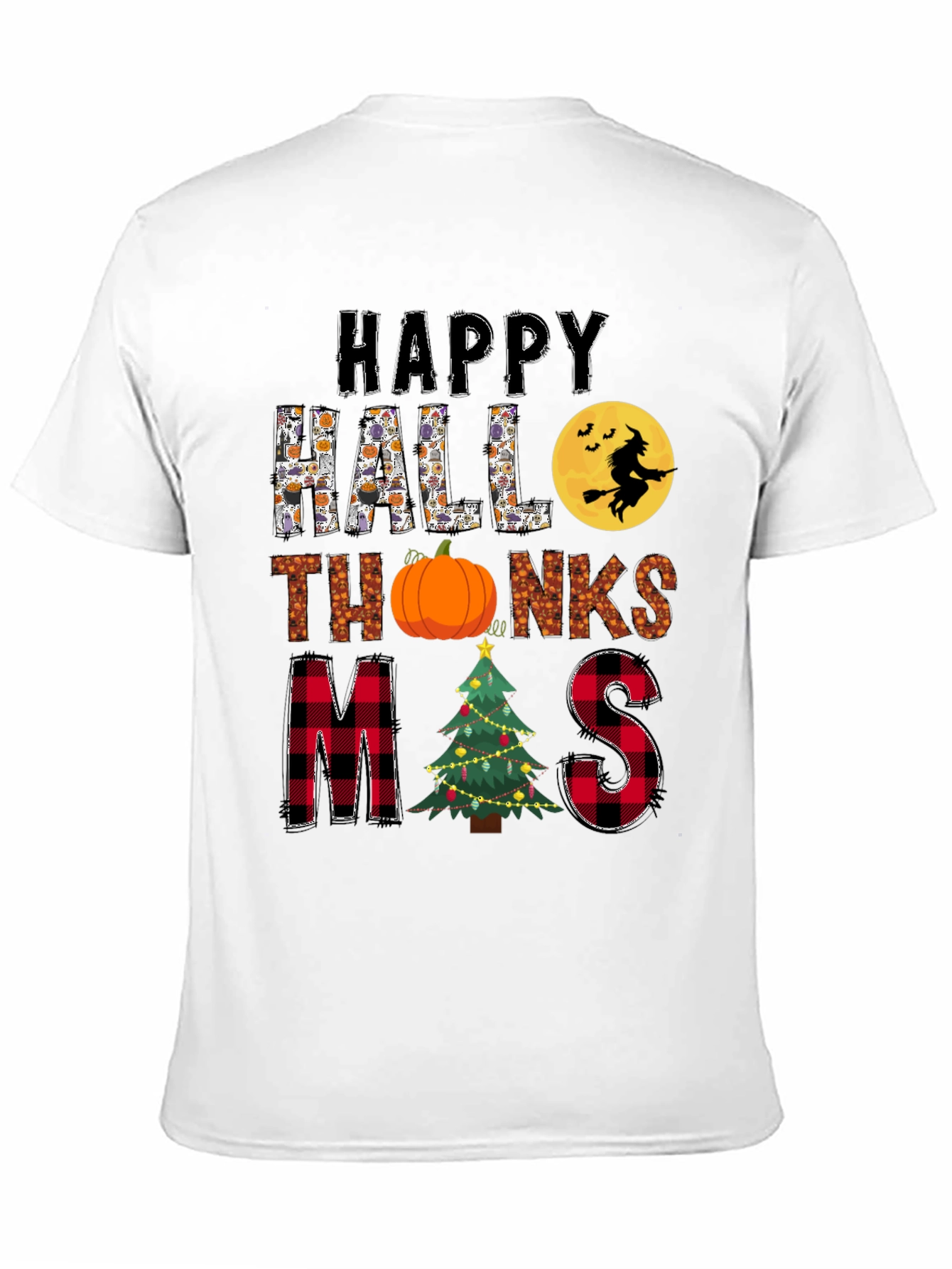 Happy HalloThanksMas T-Shirt