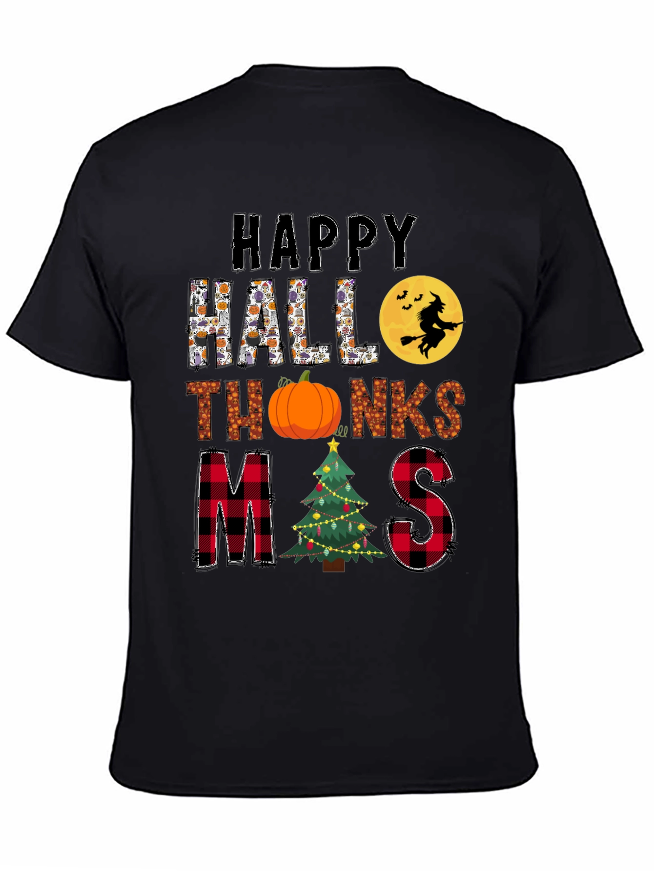 Happy HalloThanksMas T-Shirt