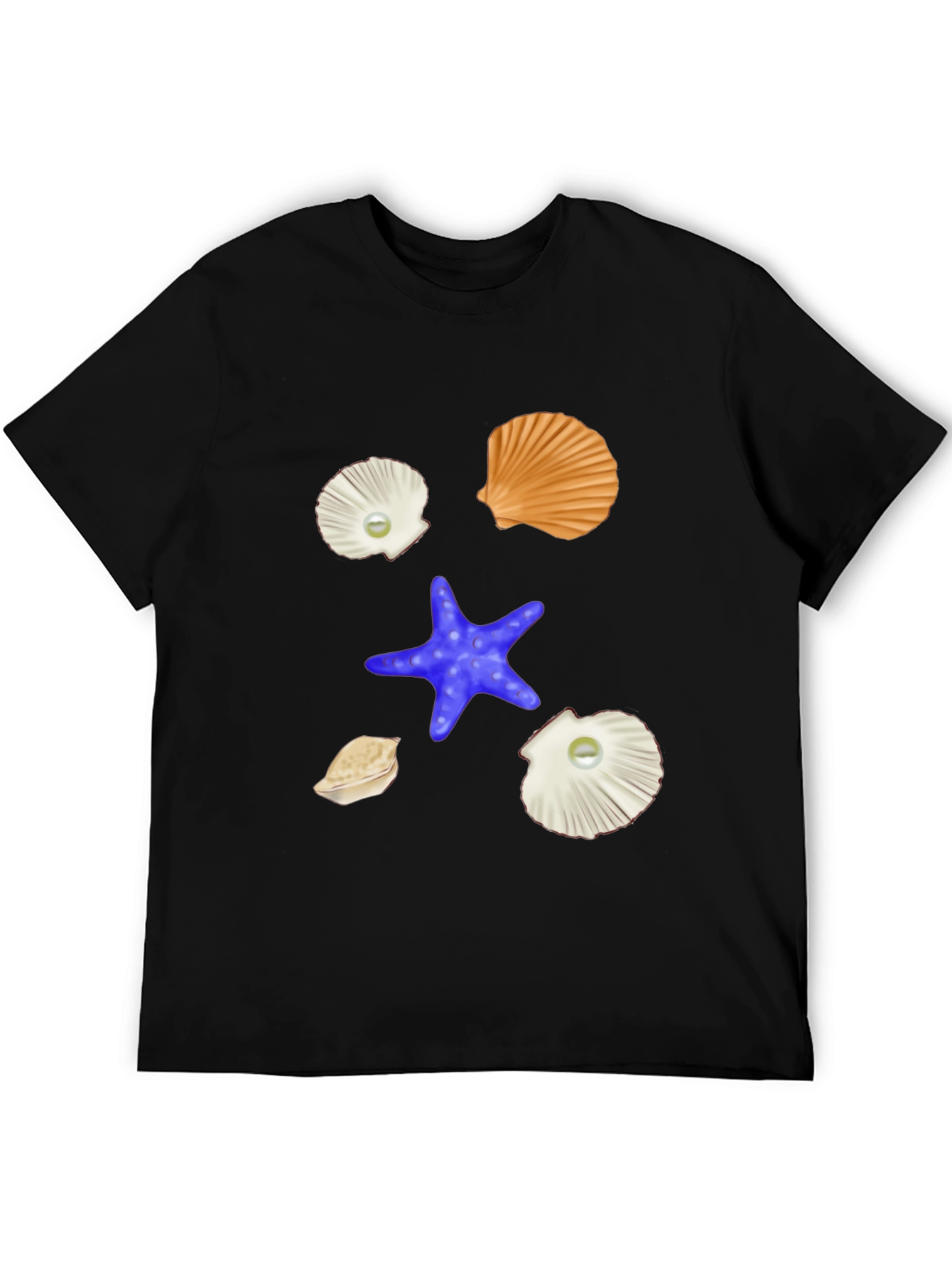 Seashell Starfish Graphic Tee