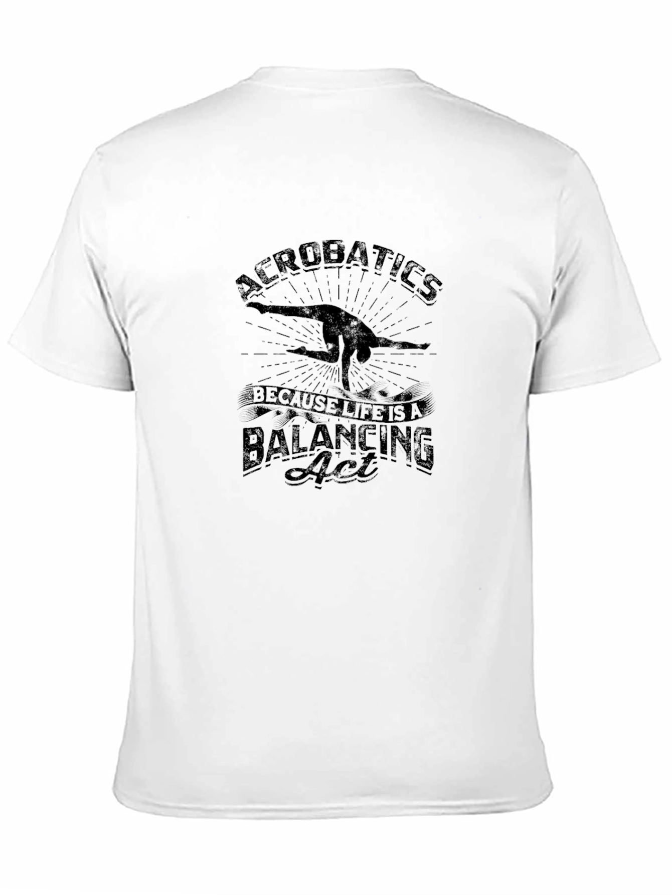 Acrobatics Balancing Act Graphic Tee