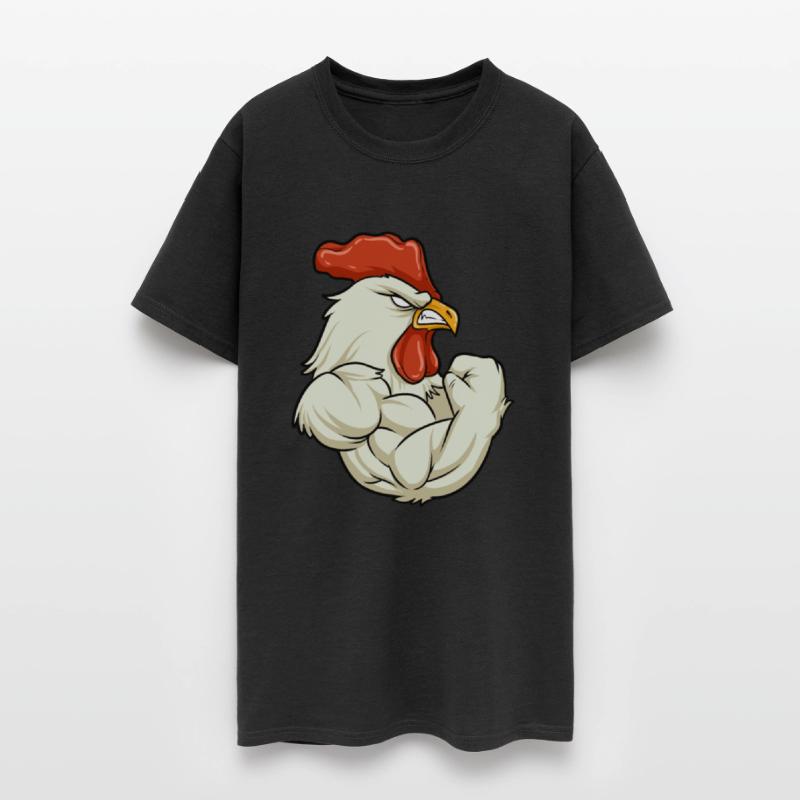 Rooster At The Gym | Fitness Training Muscles