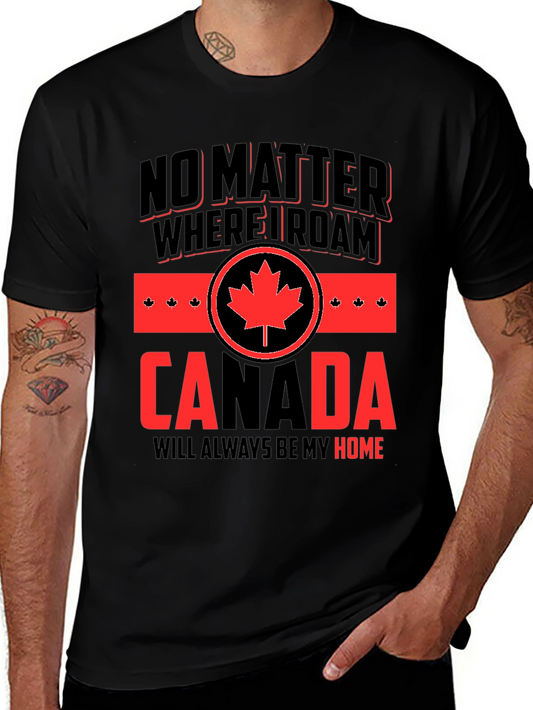 Canada Pride T-Shirt - No Matter Where I Roam
