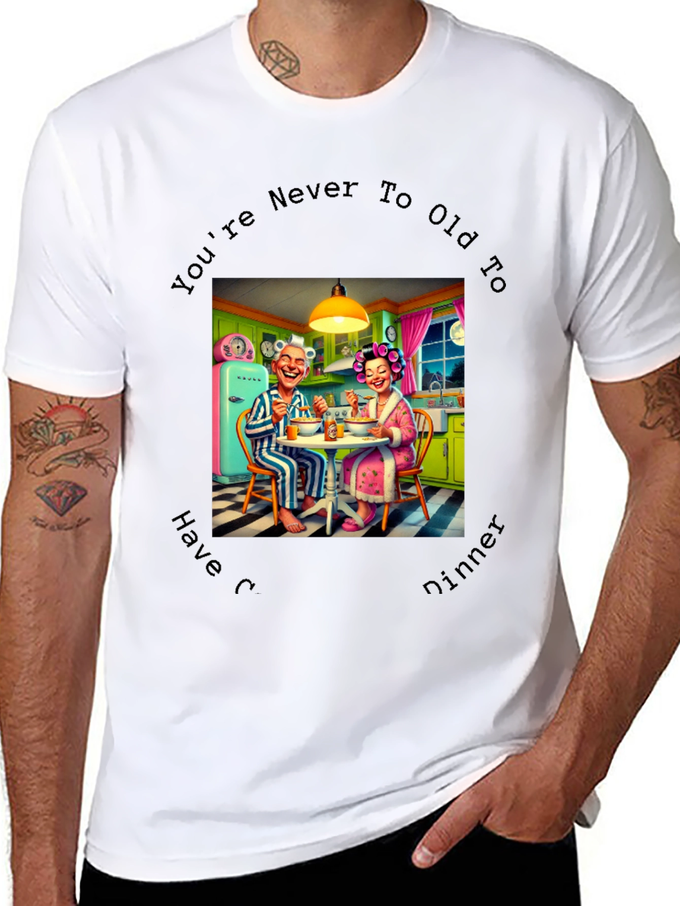 Funny Never too old Dinner T-Shirt