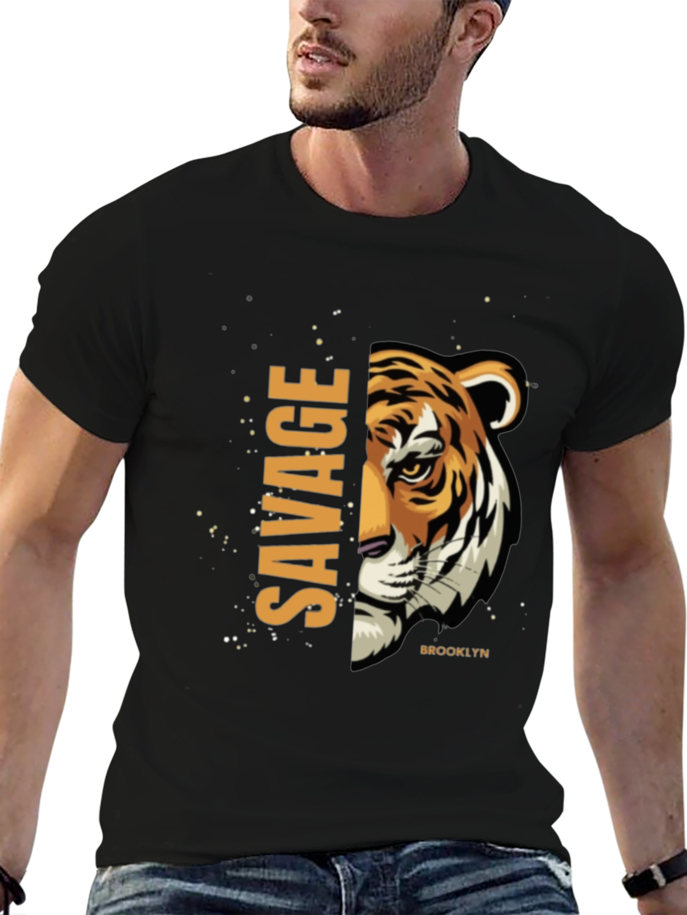 Savage Tiger Graphic Tee - Brooklyn Edition