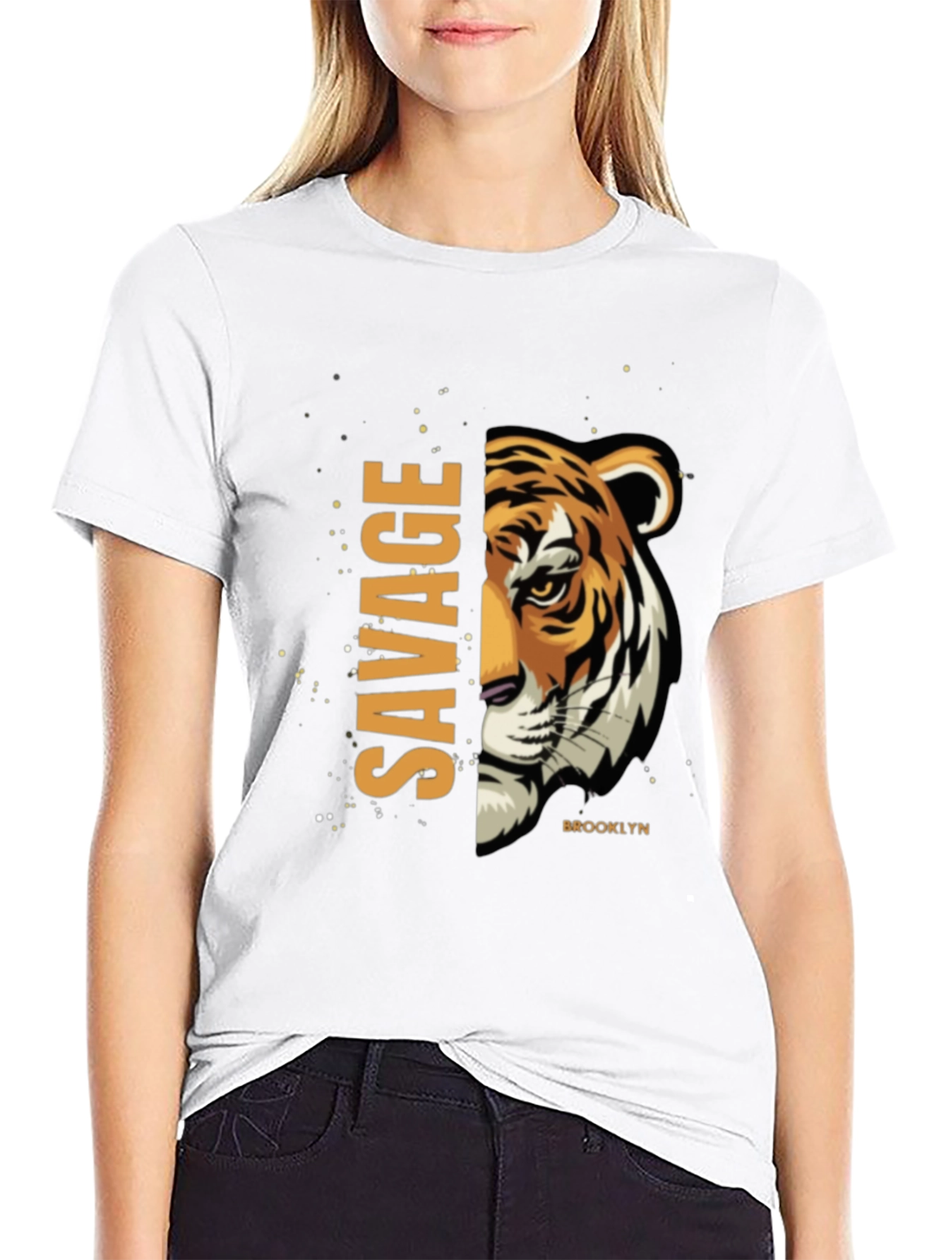 Savage Tiger Graphic Tee - Brooklyn Edition