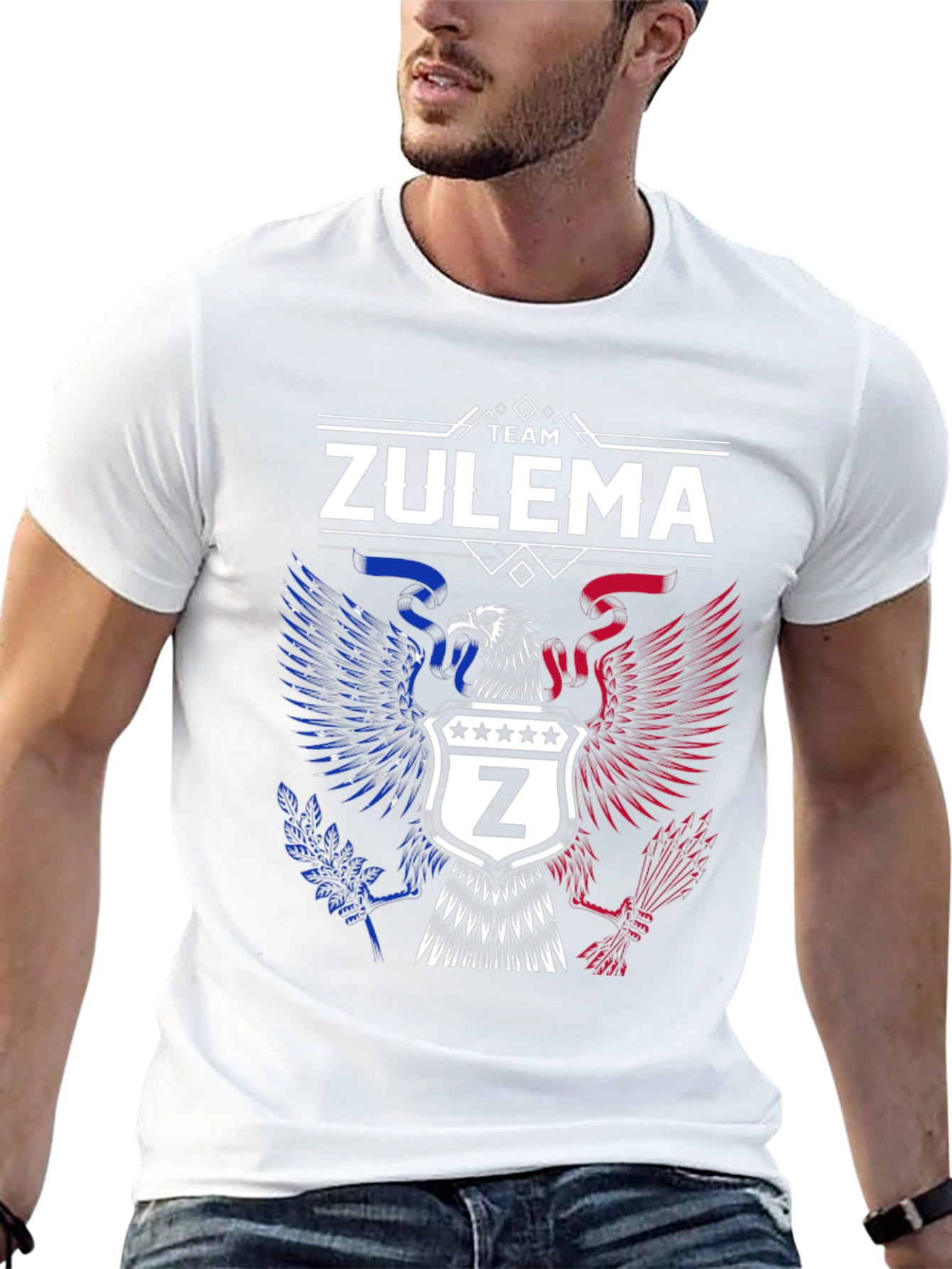 Team Zulema Patriotic Eagle Graphic T-Shirt