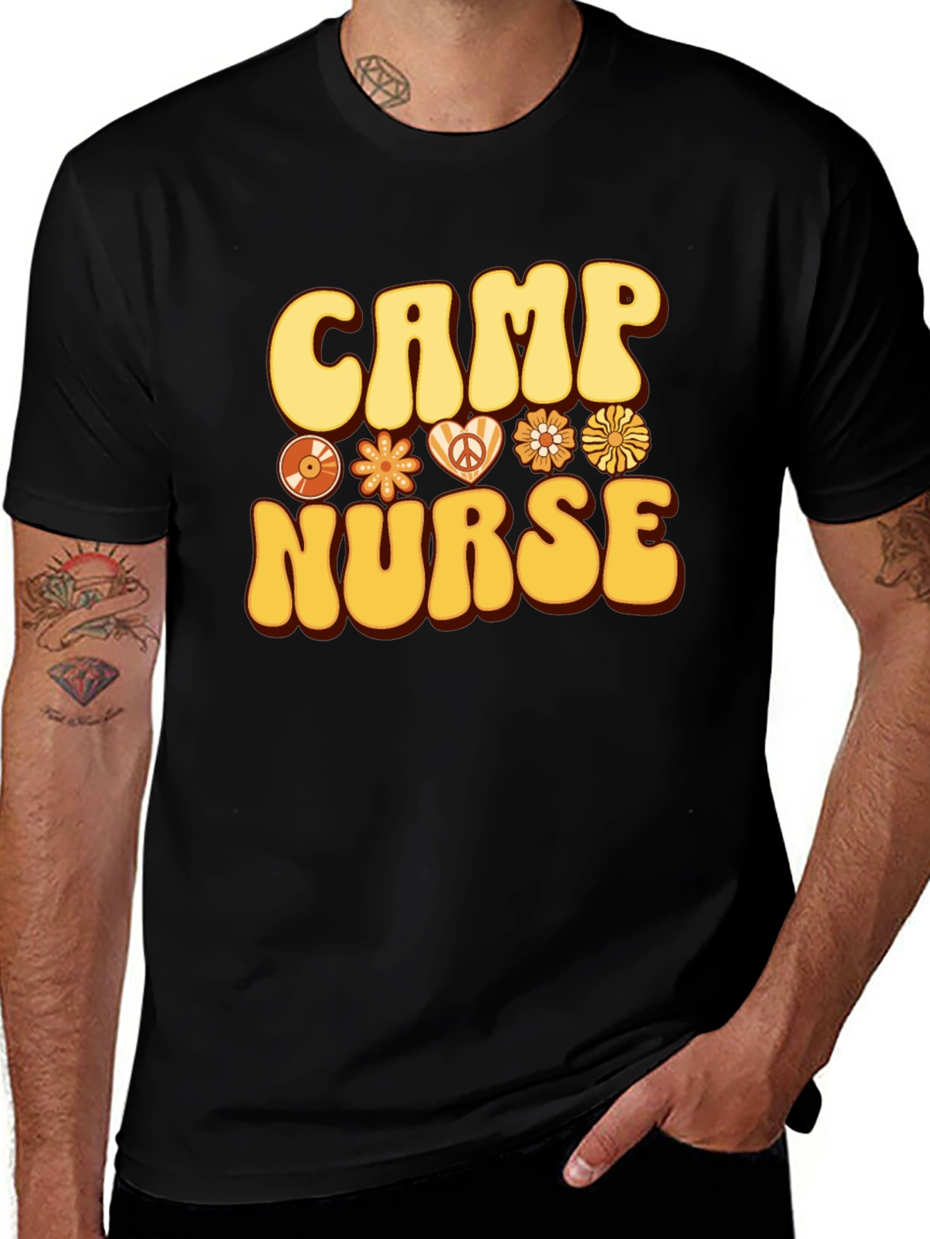 Camp Nurse Graphic T-Shirt
