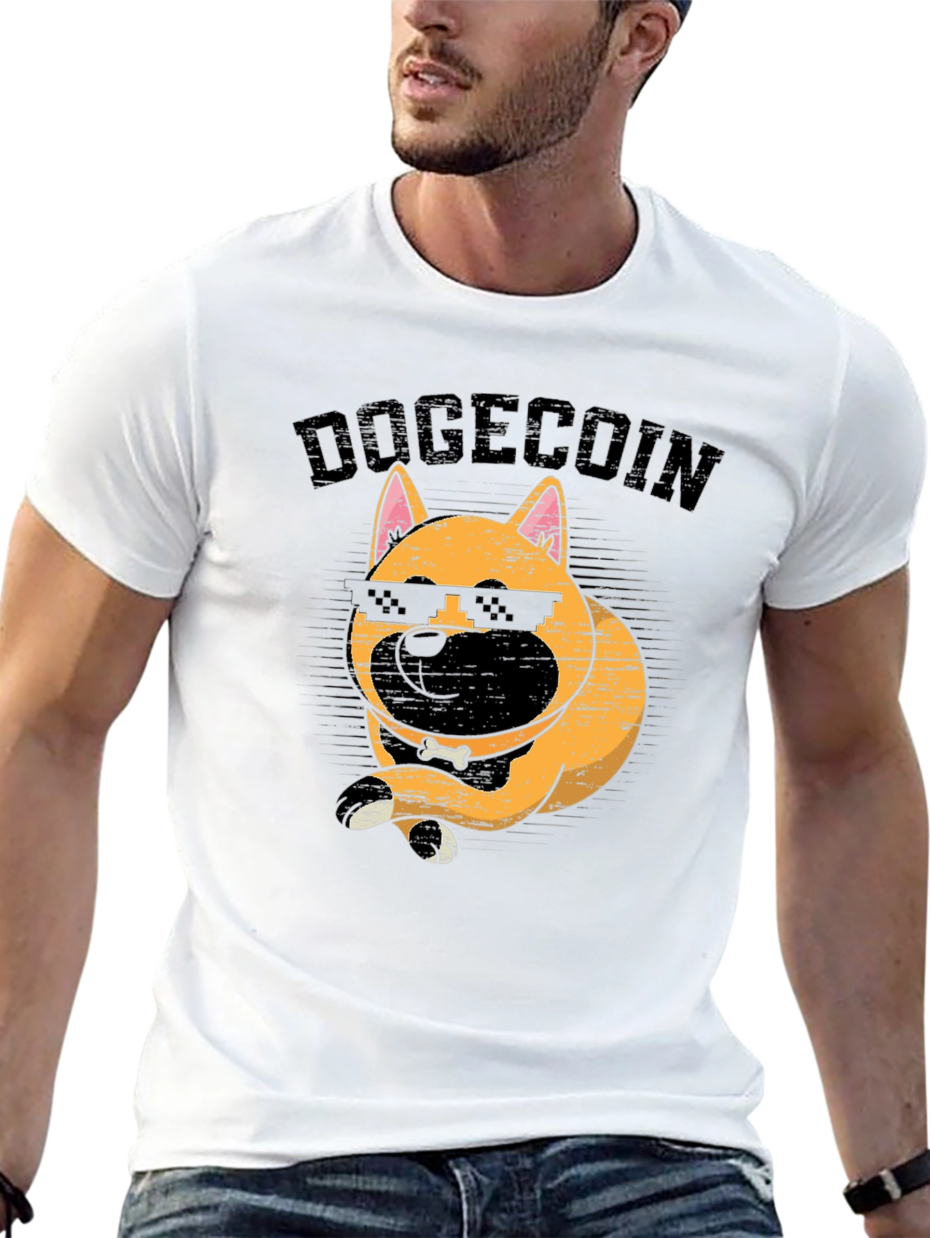 Dogecoin T-Shirt - Crypto Dog