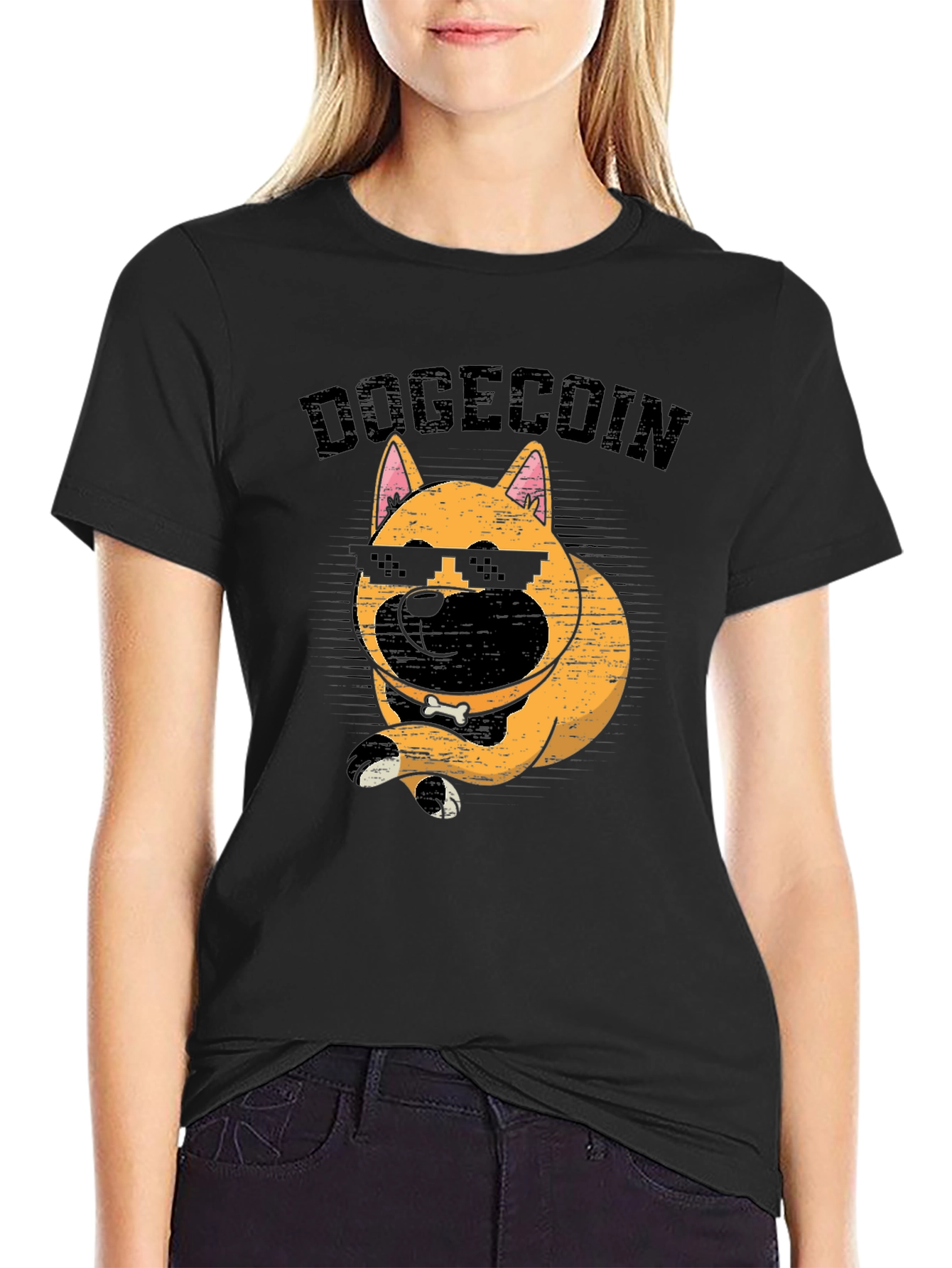 Dogecoin T-Shirt - Crypto Dog