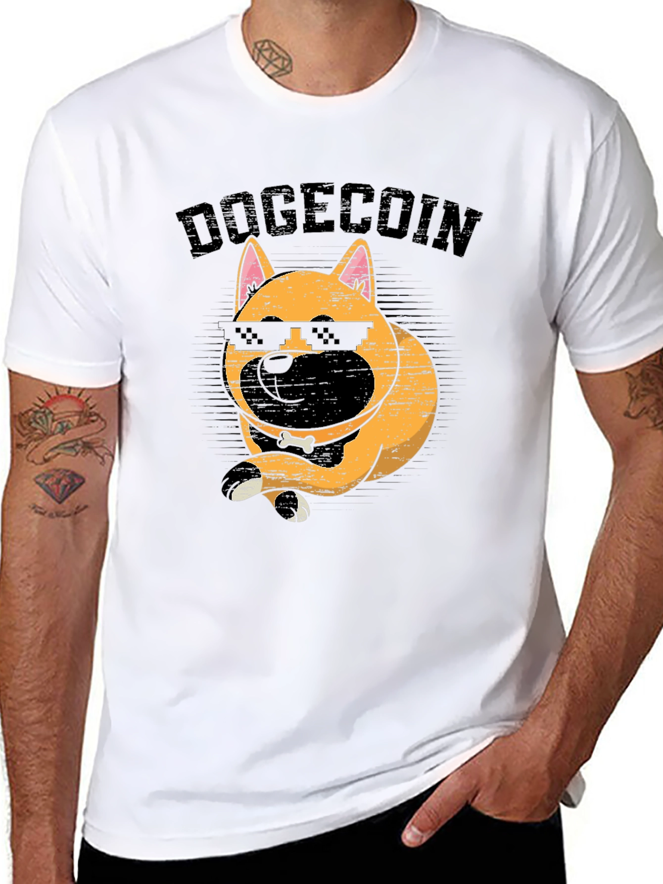 Dogecoin T-Shirt - Crypto Dog
