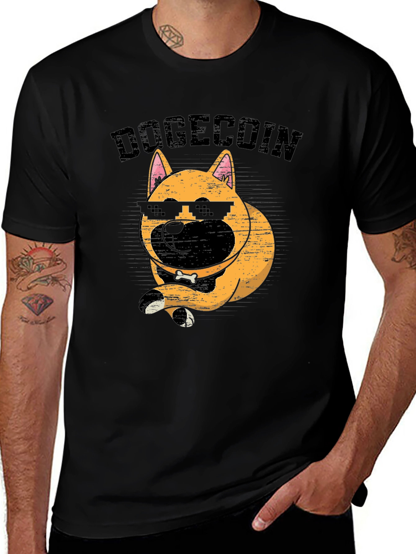 Dogecoin T-Shirt - Crypto Dog