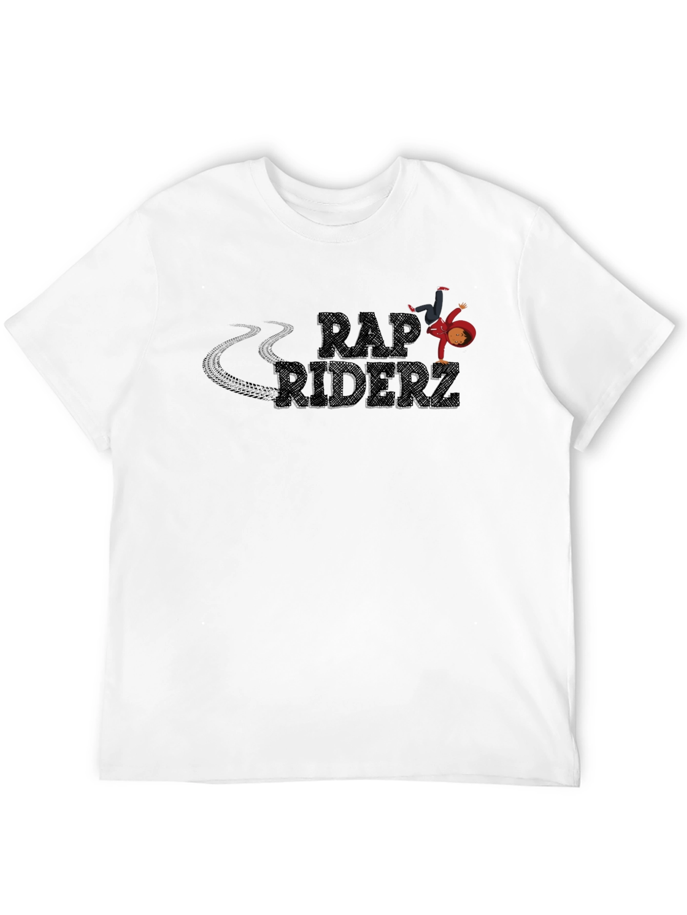 Rap Riderz Black Graphic Tee