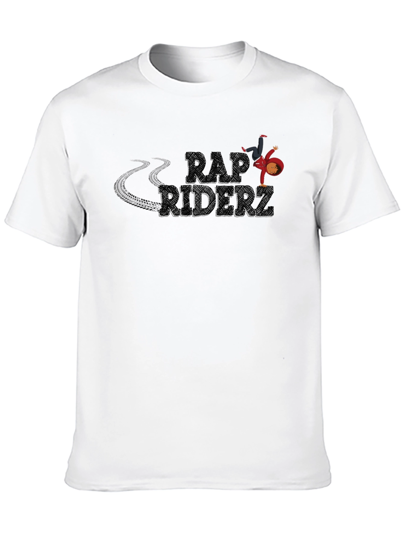 Rap Riderz Black Graphic Tee