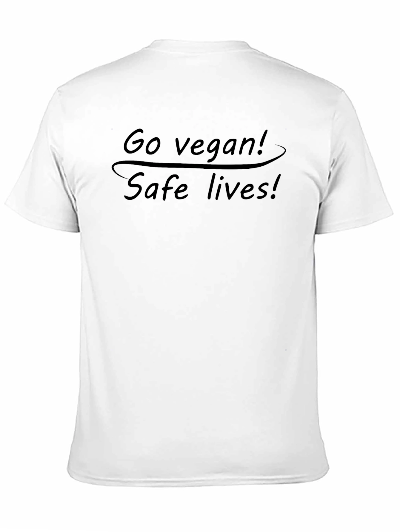 Go Vegan! Save Lives! Graphic T-Shirt