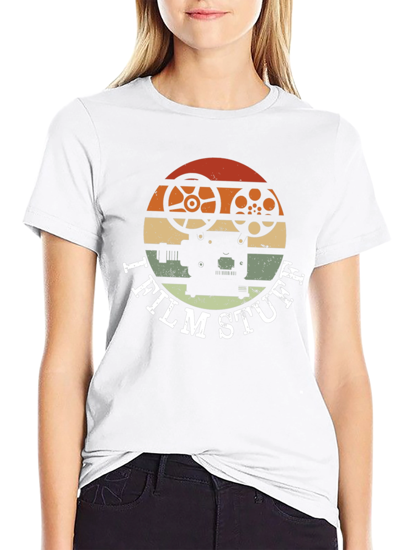 I Film Stuff T-Shirt - Retro Camera Tee