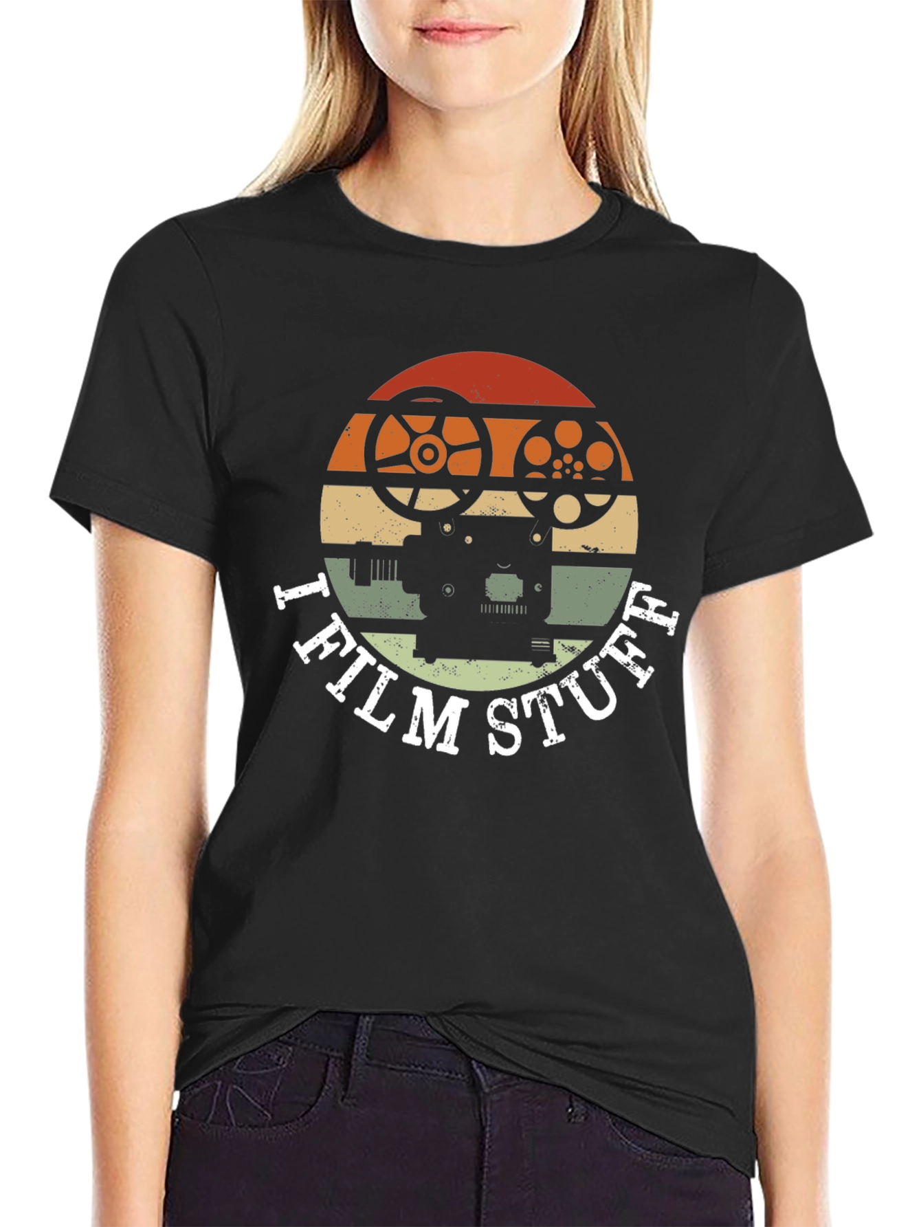 I Film Stuff T-Shirt - Retro Camera Tee