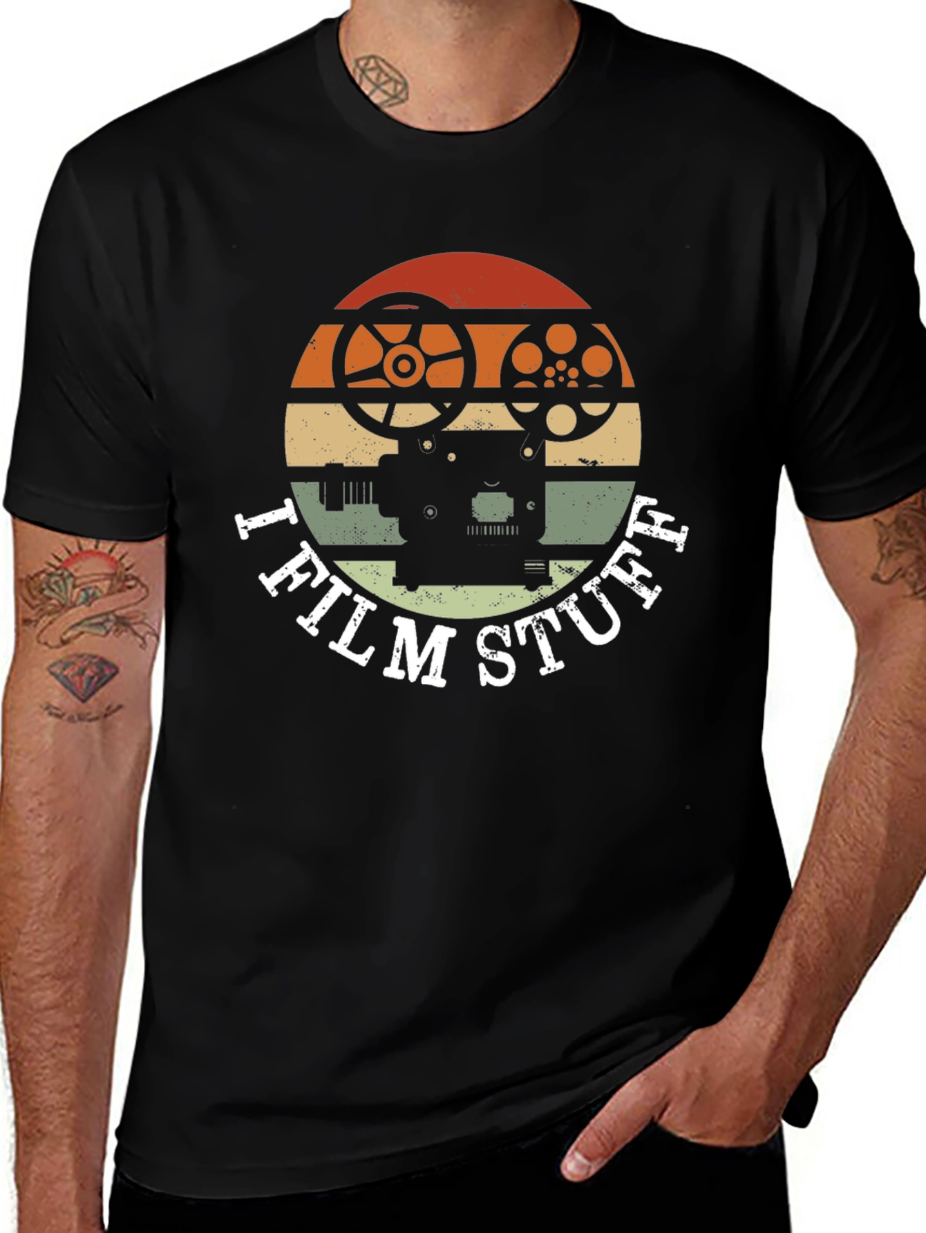 I Film Stuff T-Shirt - Retro Camera Tee