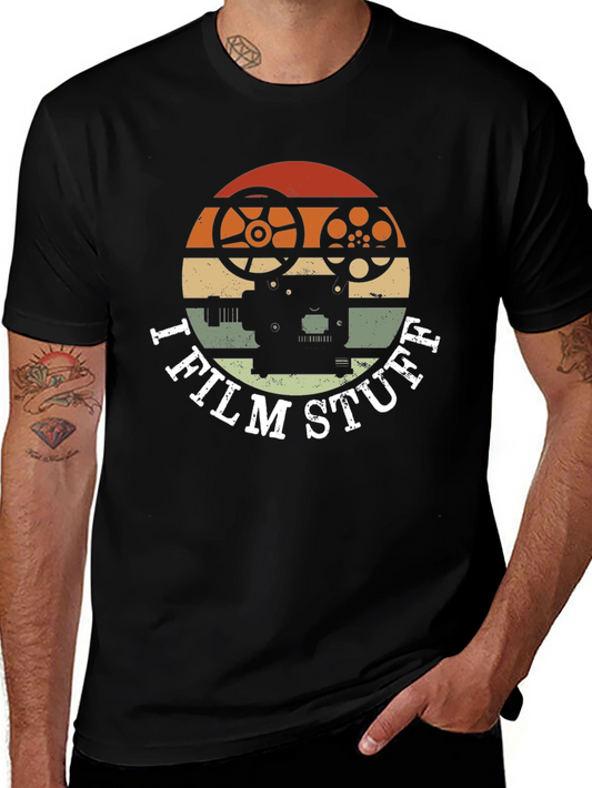 I Film Stuff T-Shirt - Retro Camera Tee