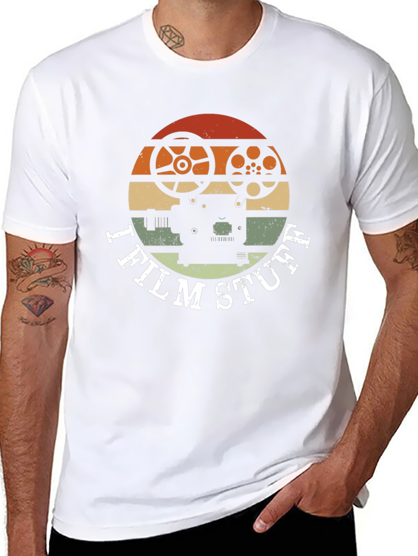 I Film Stuff T-Shirt - Retro Camera Tee