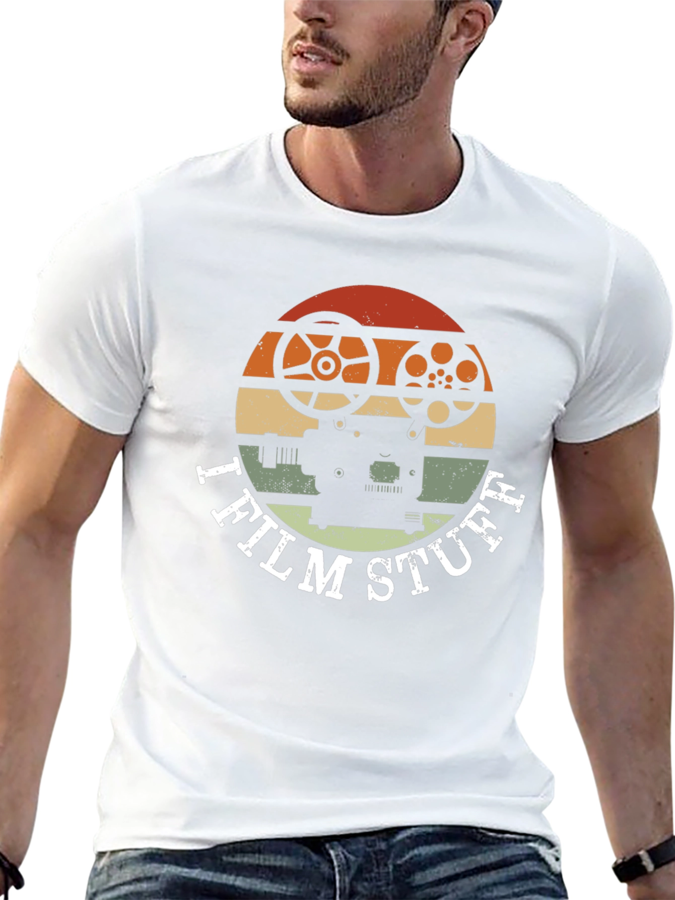 I Film Stuff T-Shirt - Retro Camera Tee
