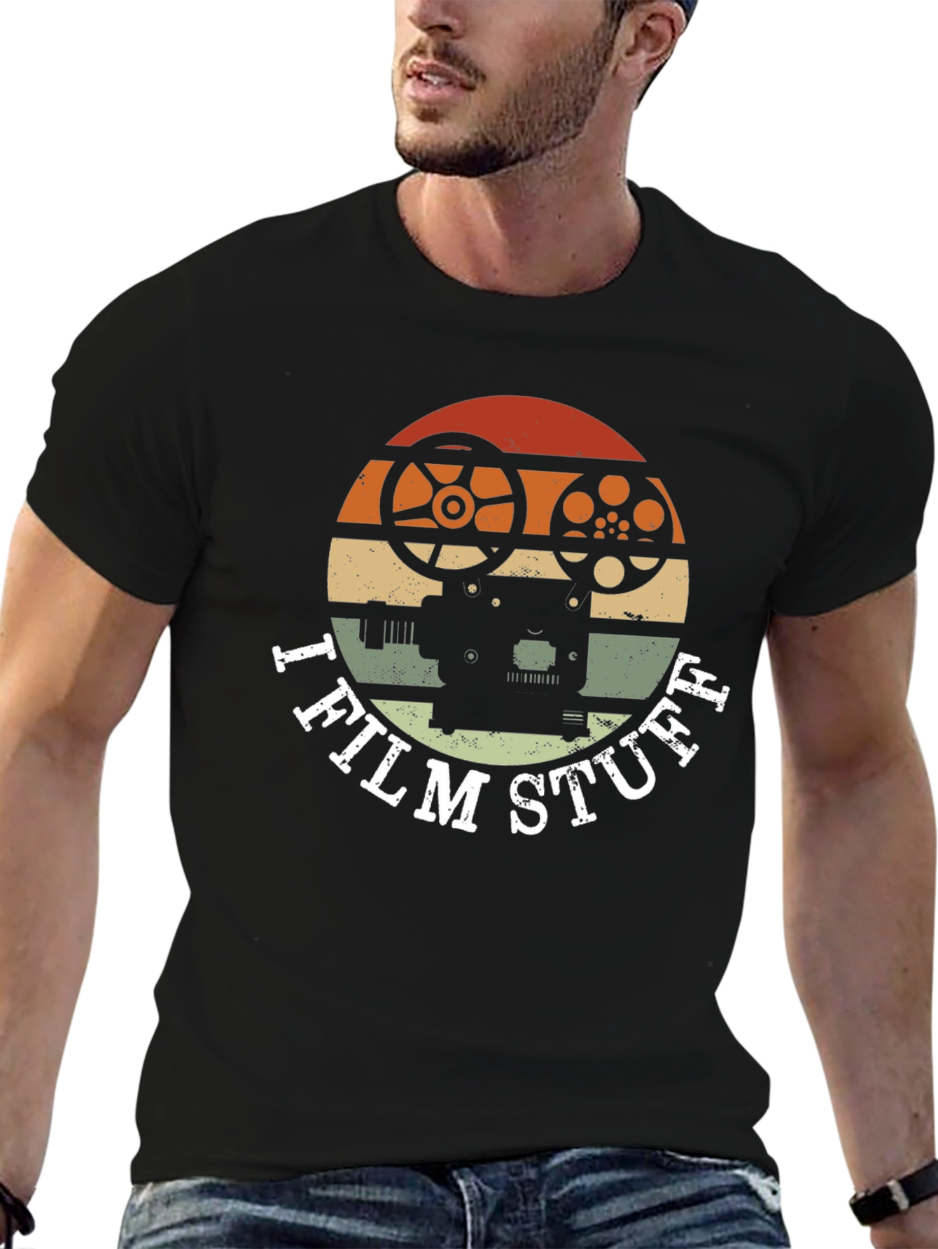 I Film Stuff T-Shirt - Retro Camera Tee