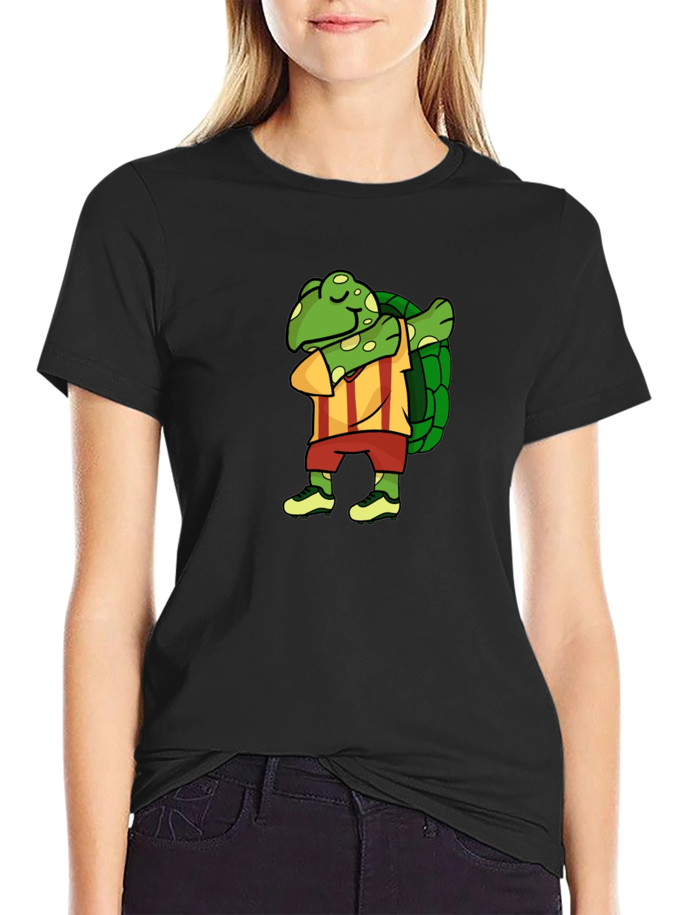 Dabbing Turtle Graphic Tee - Fun & Stylish