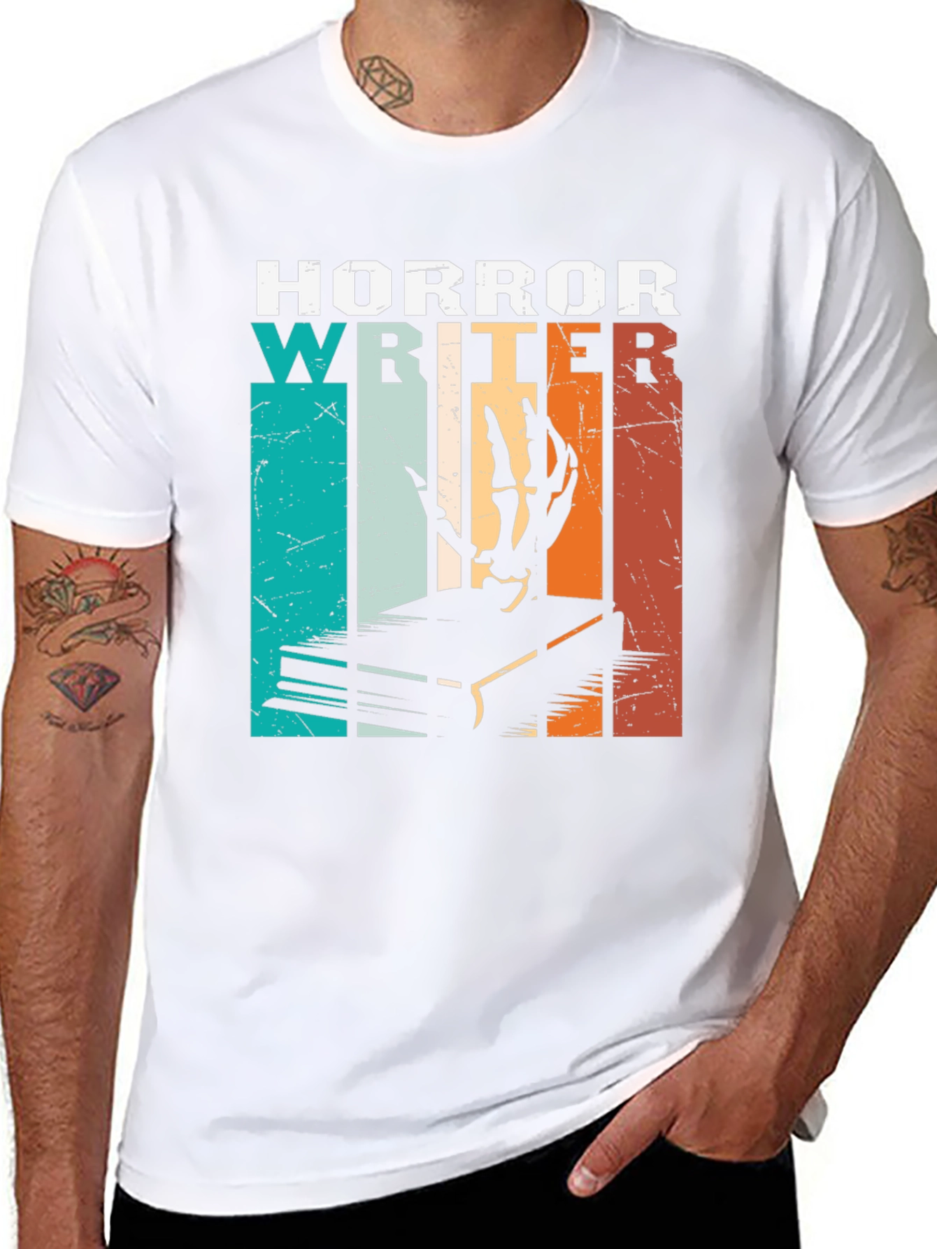 Horror Writer T-Shirt - Spooky Design