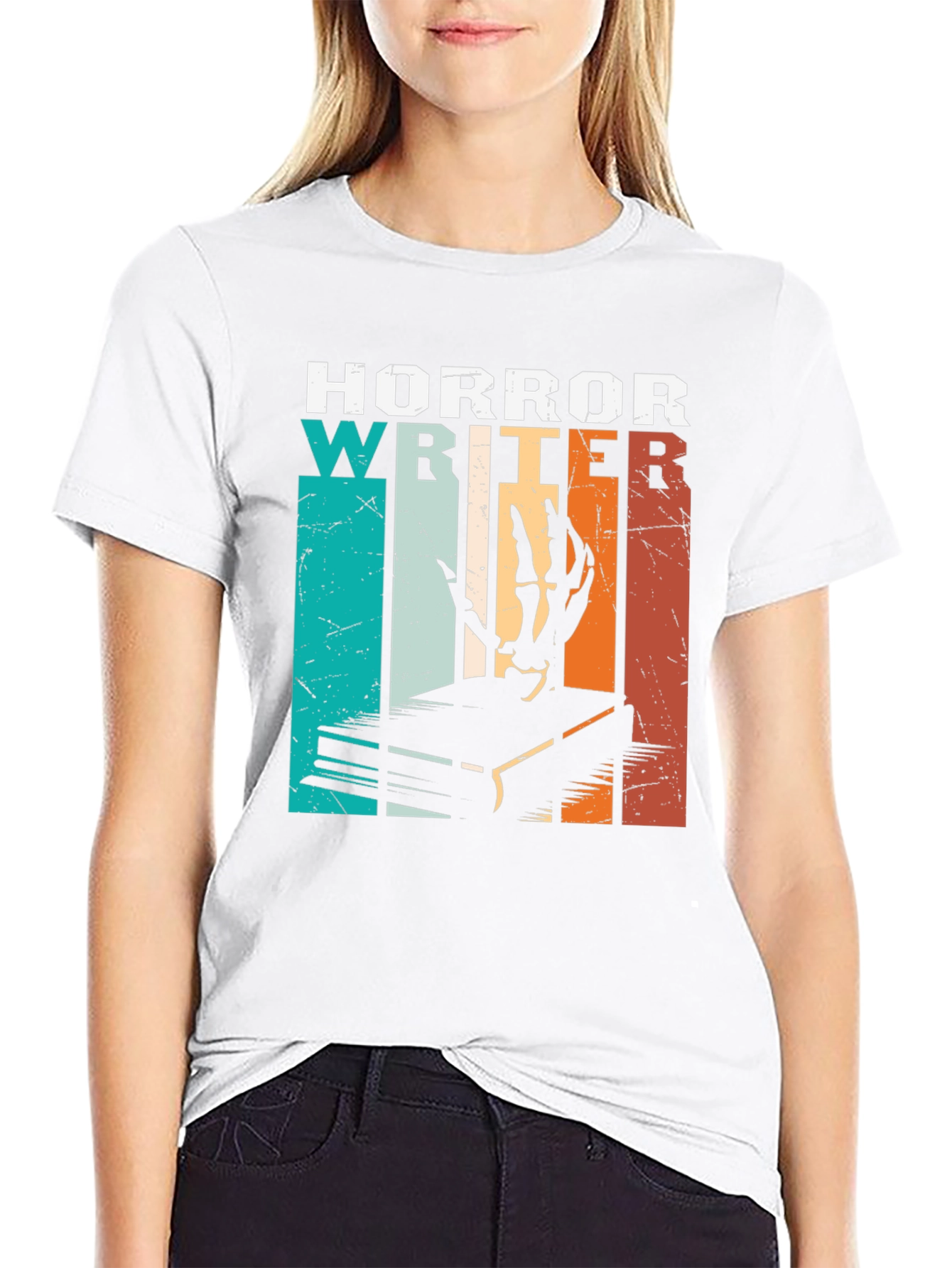 Horror Writer T-Shirt - Spooky Design