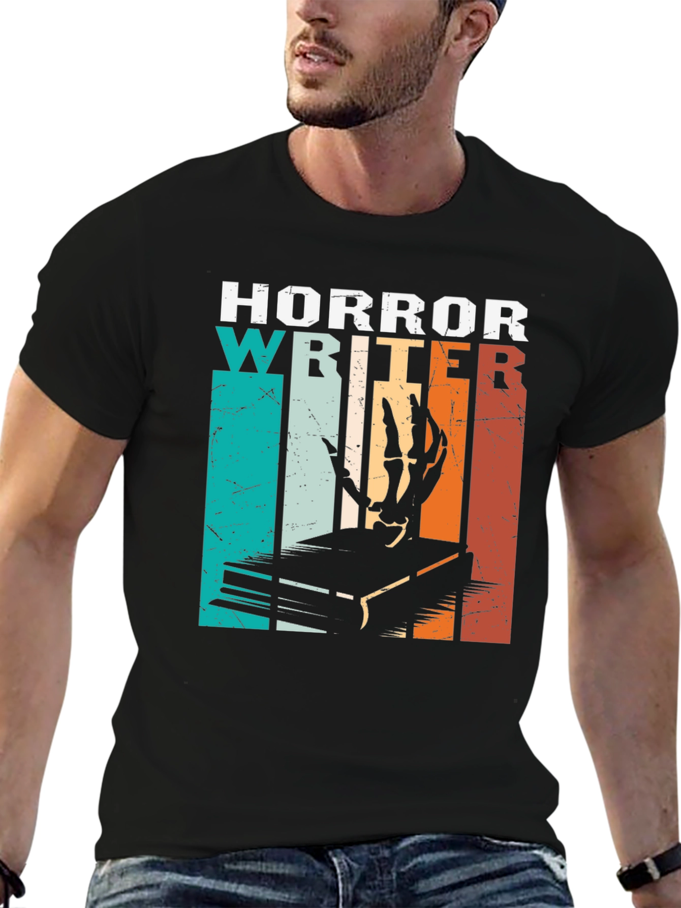 Horror Writer T-Shirt - Spooky Design