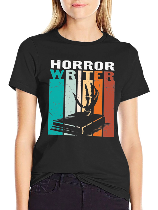 Horror Writer T-Shirt - Spooky Design