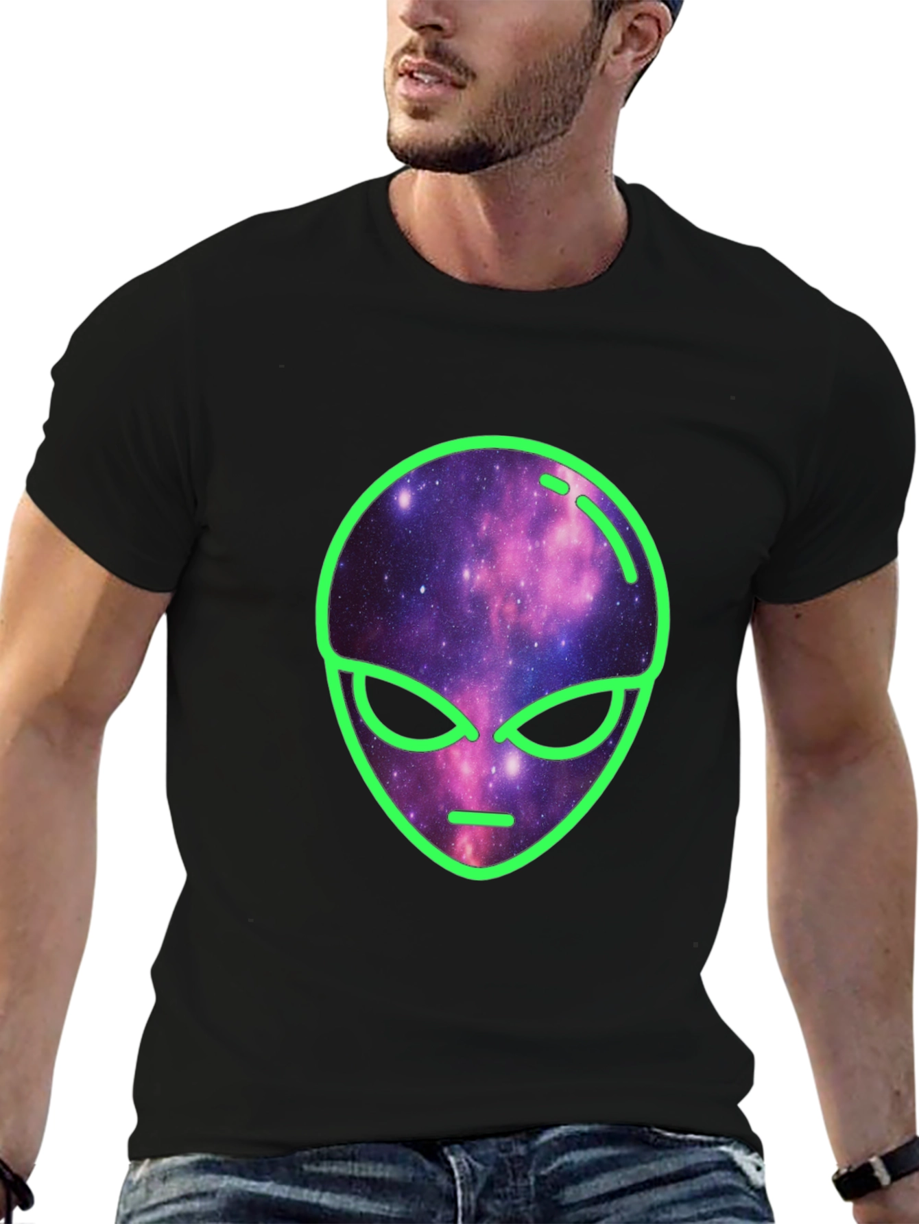 Galaxy Alien T-Shirt - Sci-Fi Style
