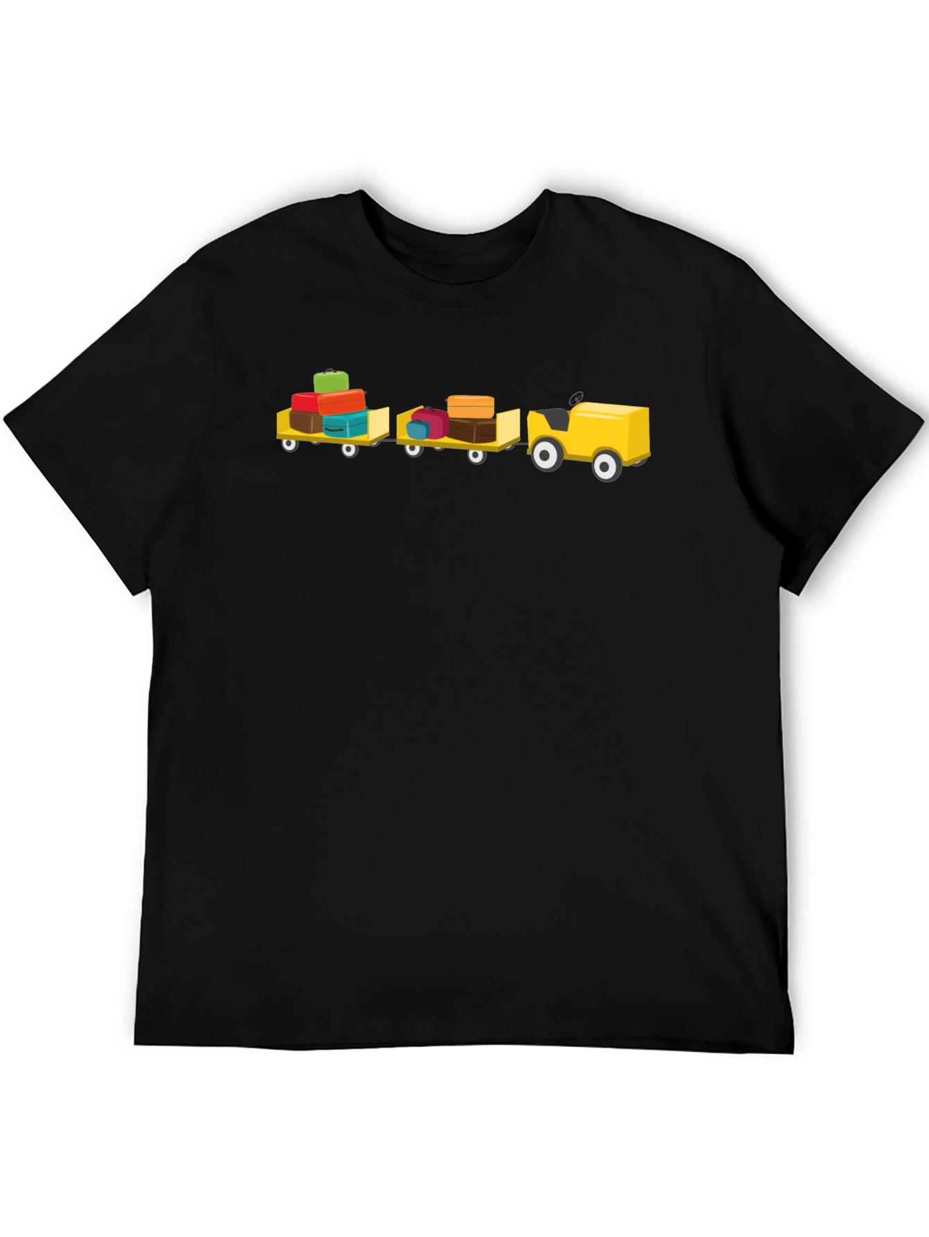 Luggage Train Graphic Tee - Travel Shirt