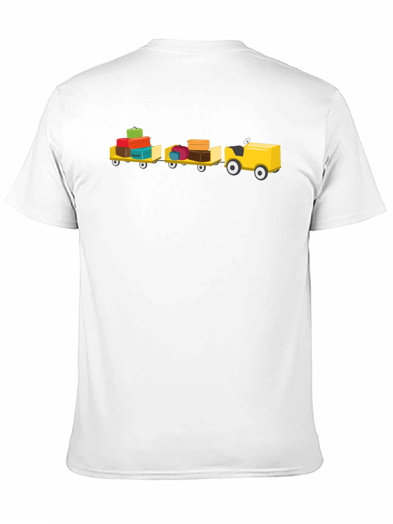 Luggage Train Graphic Tee - Travel Shirt