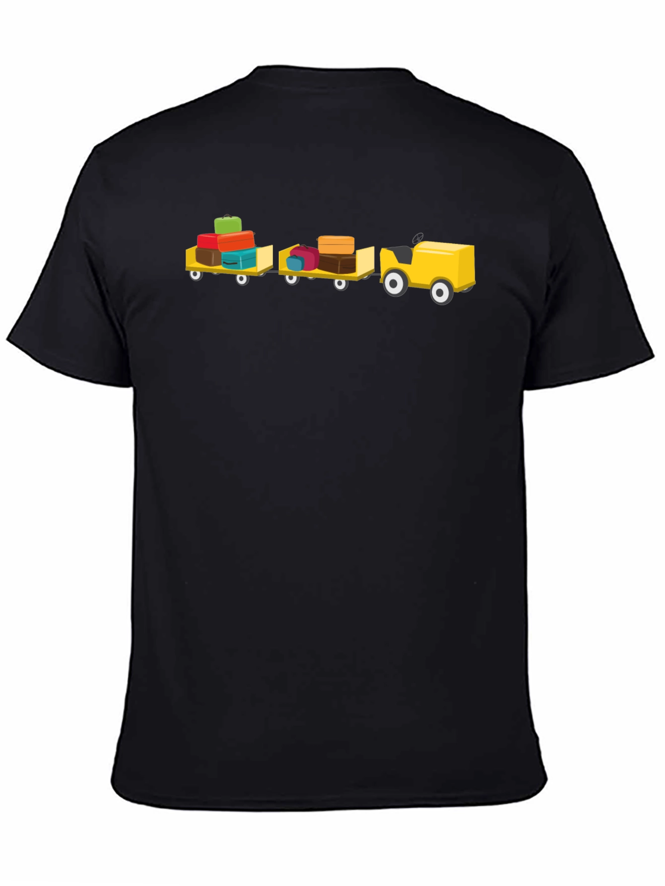 Luggage Train Graphic Tee - Travel Shirt