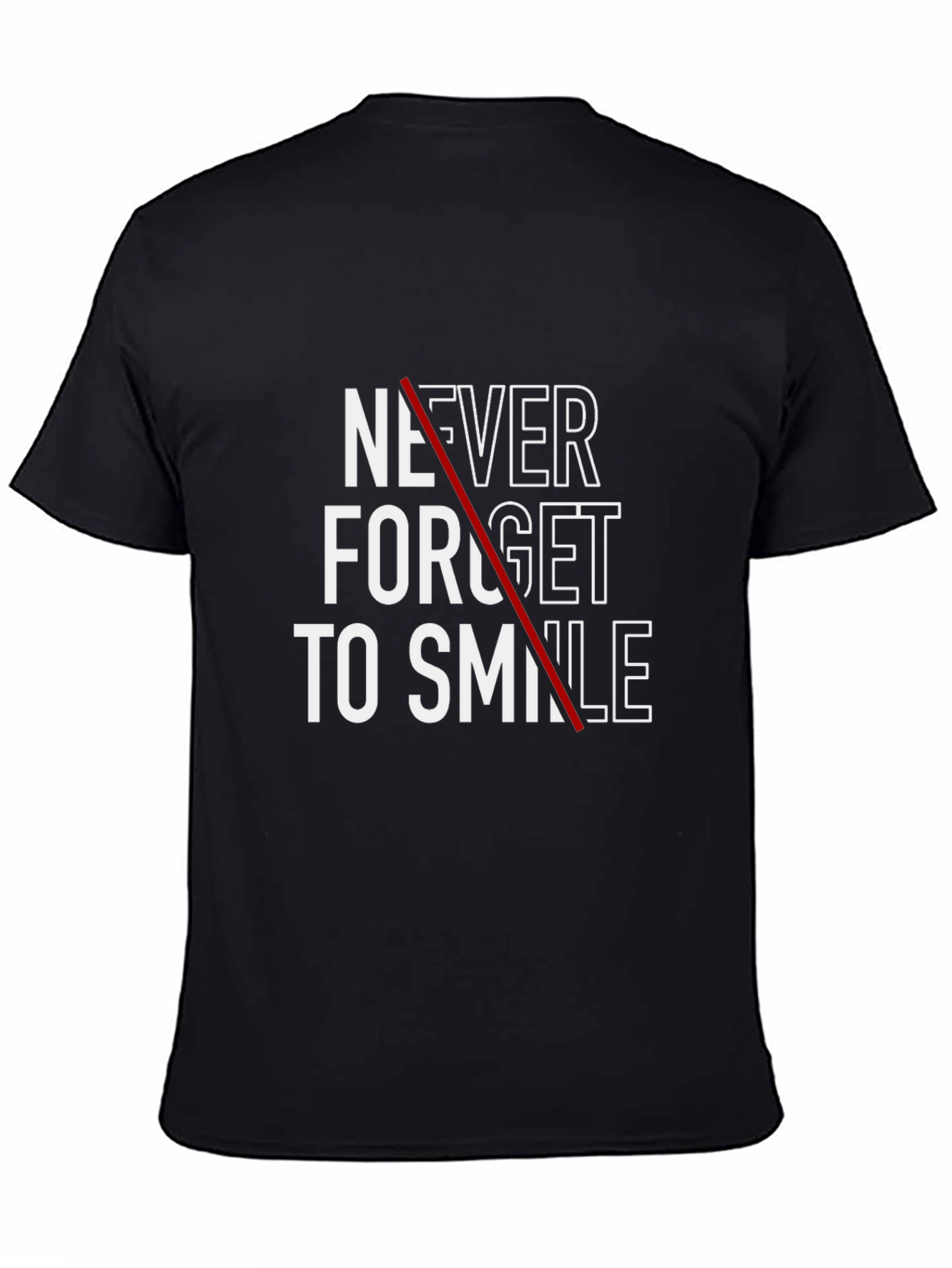 Never Forget to Smile Graphic Tee