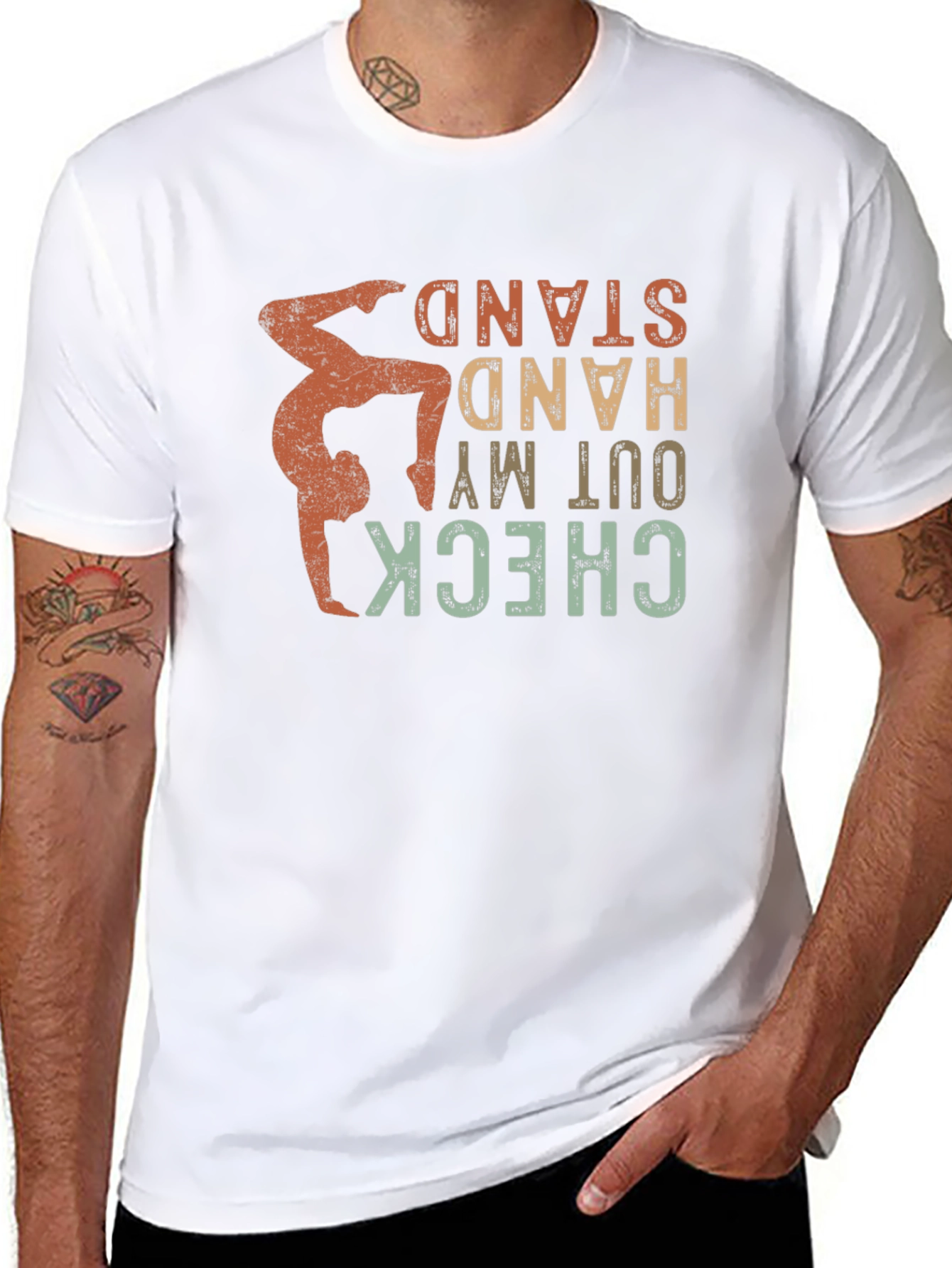 Handstand T-Shirt - Check Out My Handstand