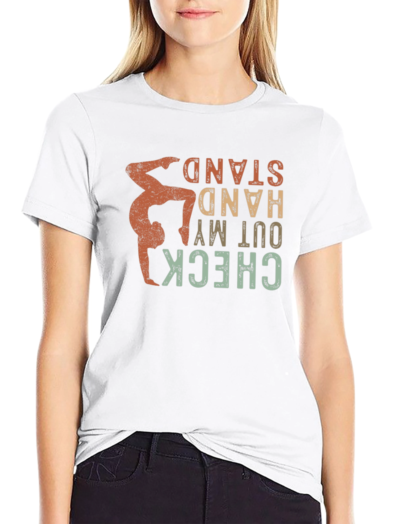 Handstand T-Shirt - Check Out My Handstand