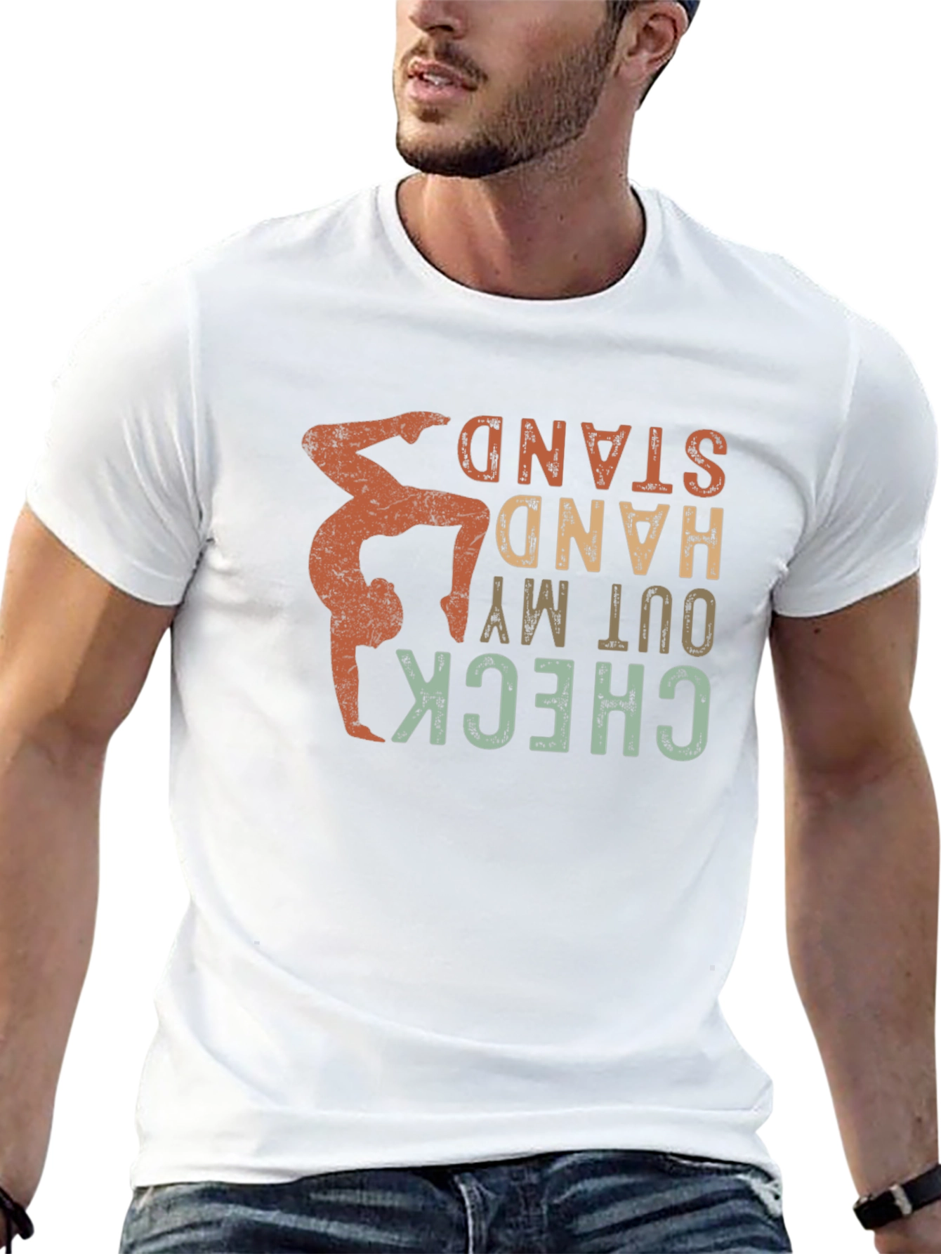 Handstand T-Shirt - Check Out My Handstand