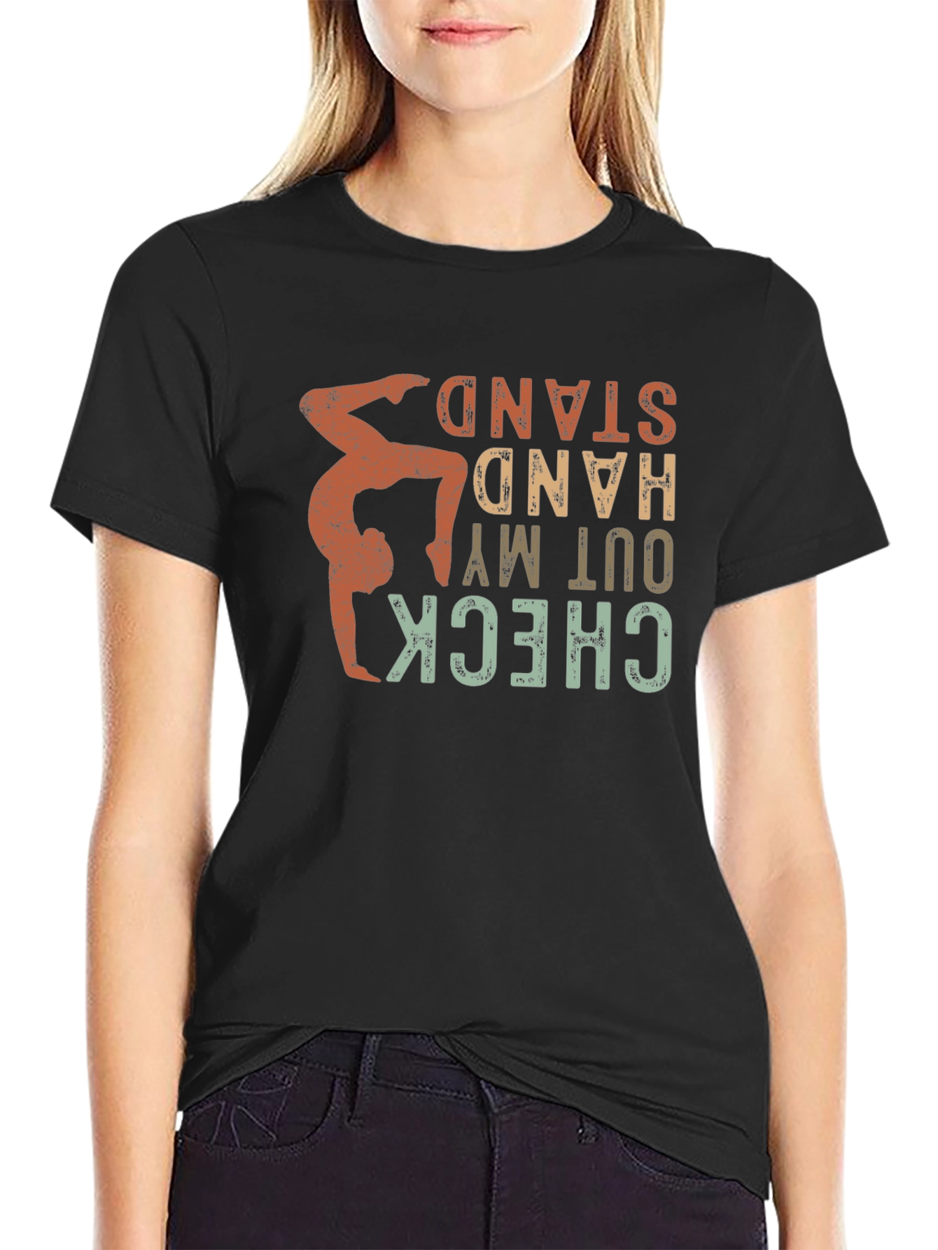 Handstand T-Shirt - Check Out My Handstand