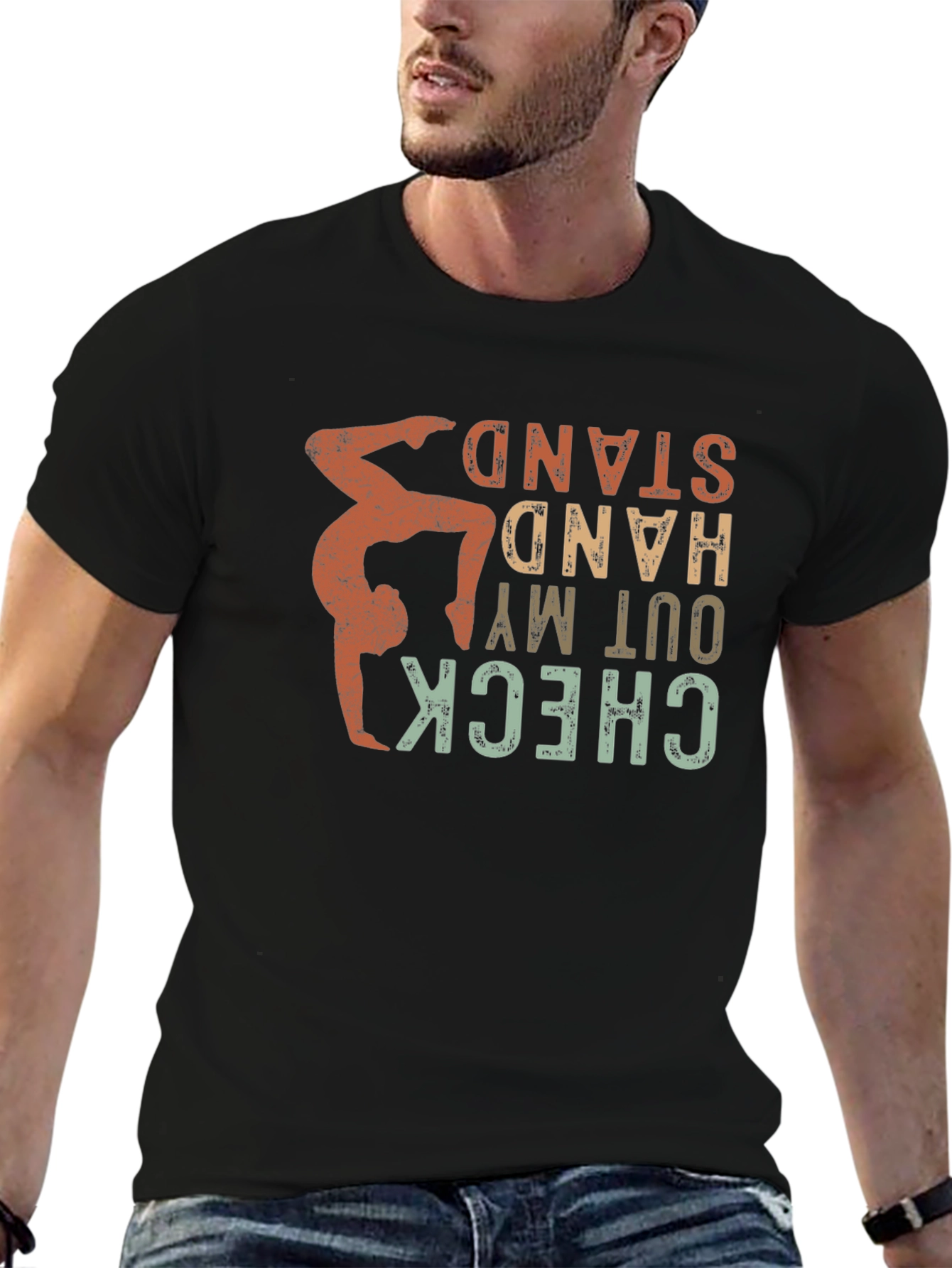 Handstand T-Shirt - Check Out My Handstand