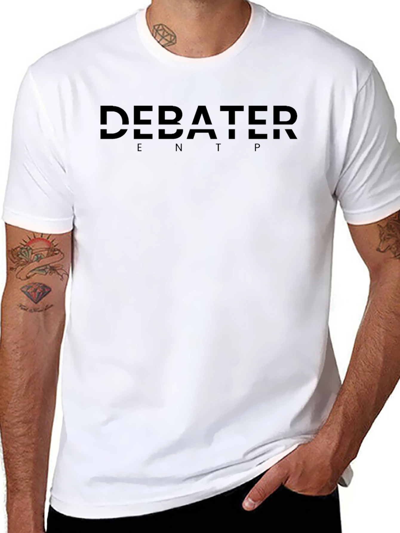 Debater ENTP Black T-Shirt