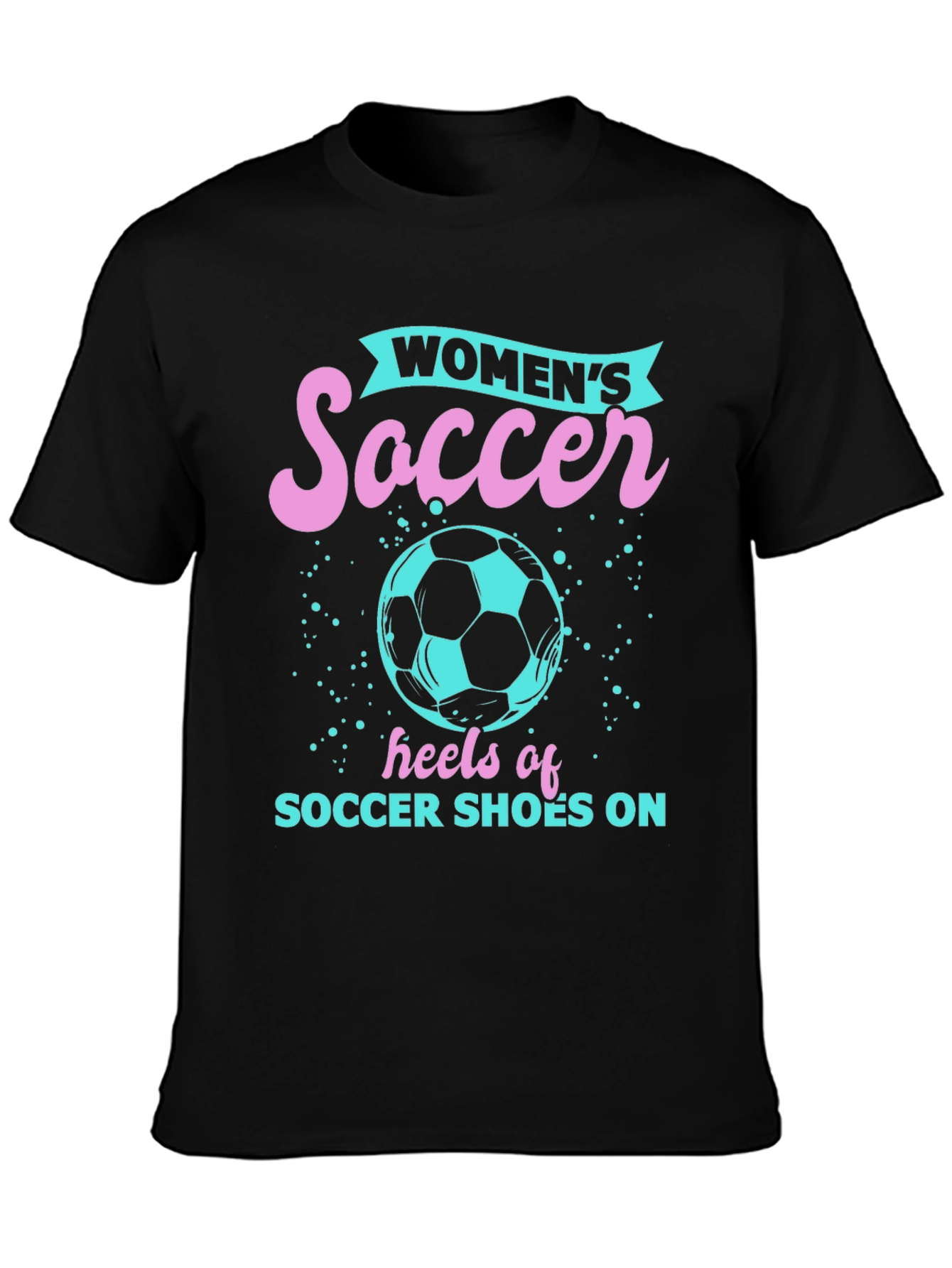 Womens Soccer Graphic Tee