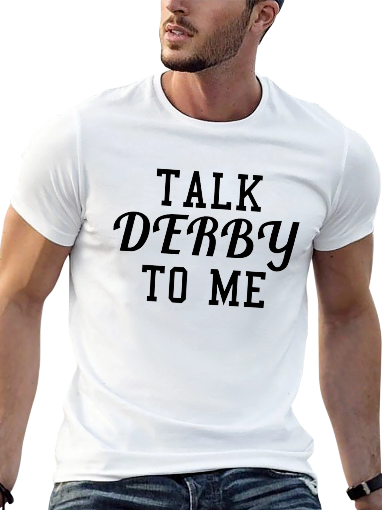 Talk Derby To Me Black T-Shirt