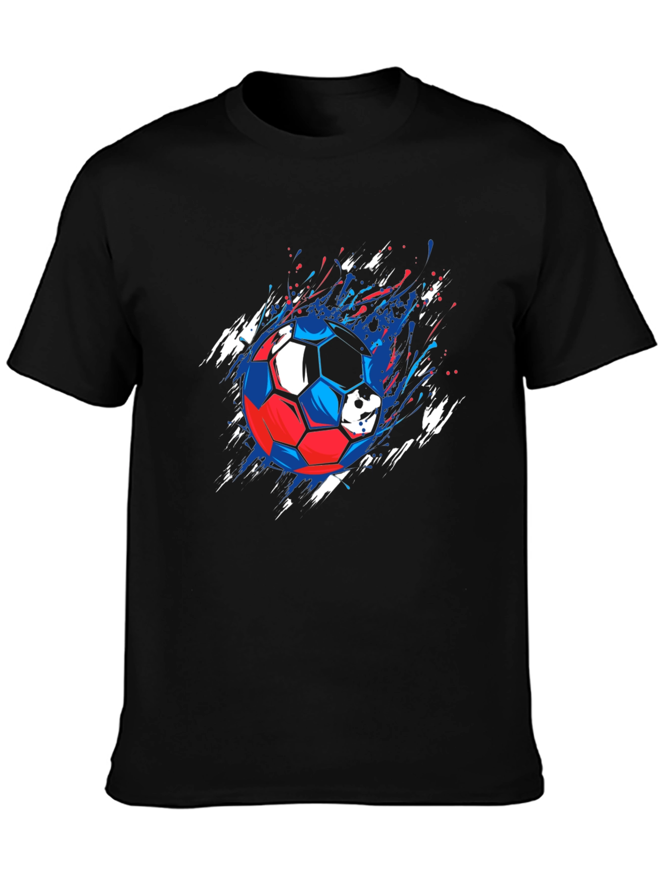 Mens Graphic Soccer Ball Tee