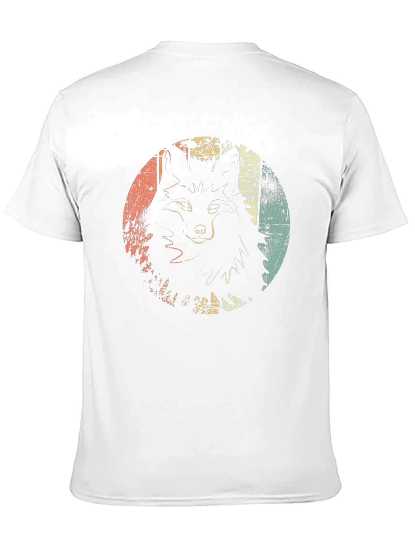 Retro Wolf Graphic T-Shirt