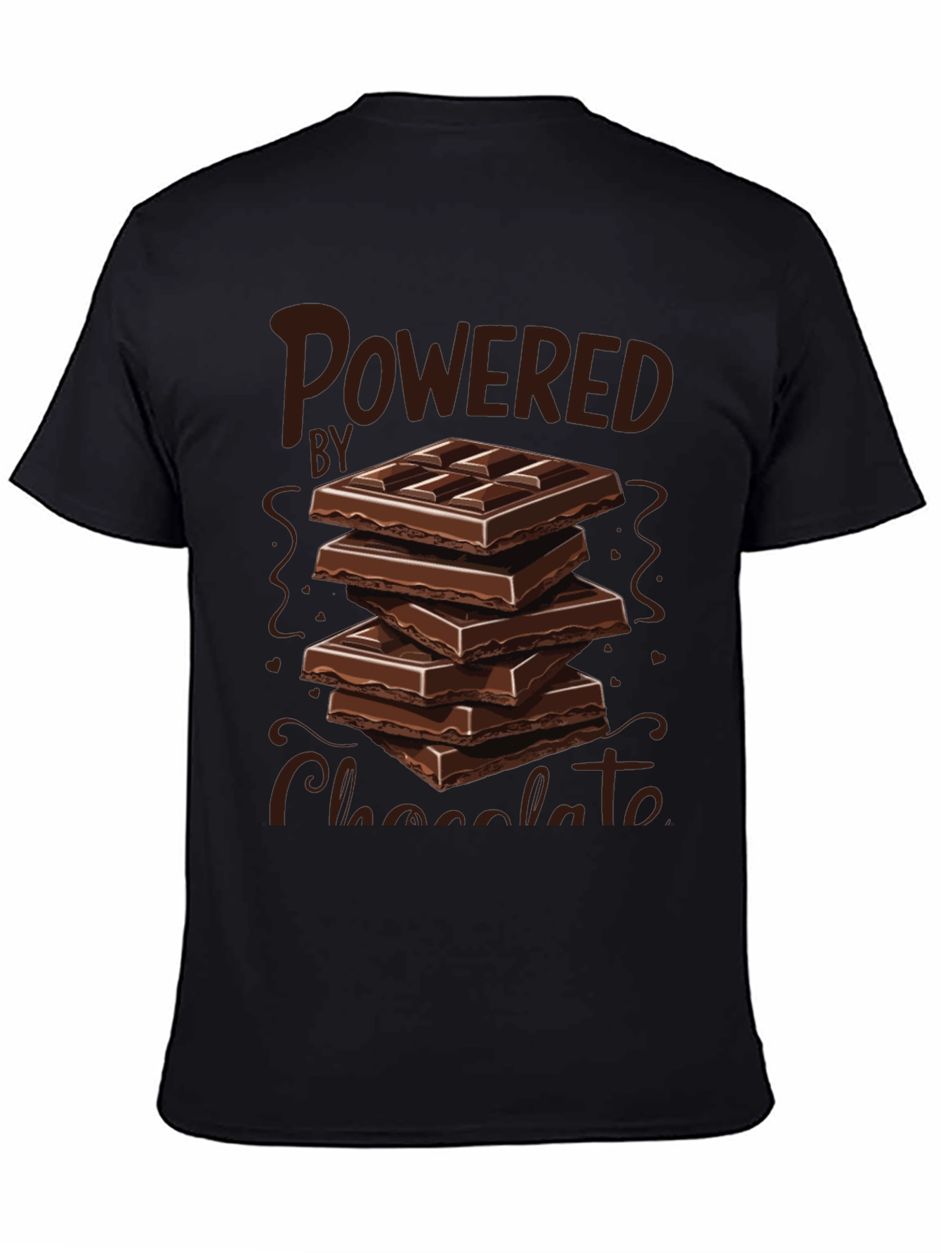 Powered by Chocolate Graphic Tee