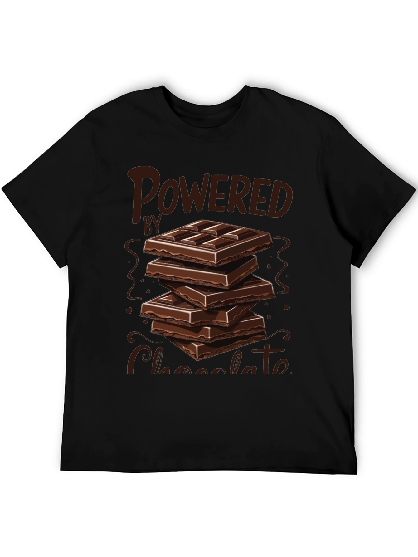 Powered by Chocolate Graphic Tee