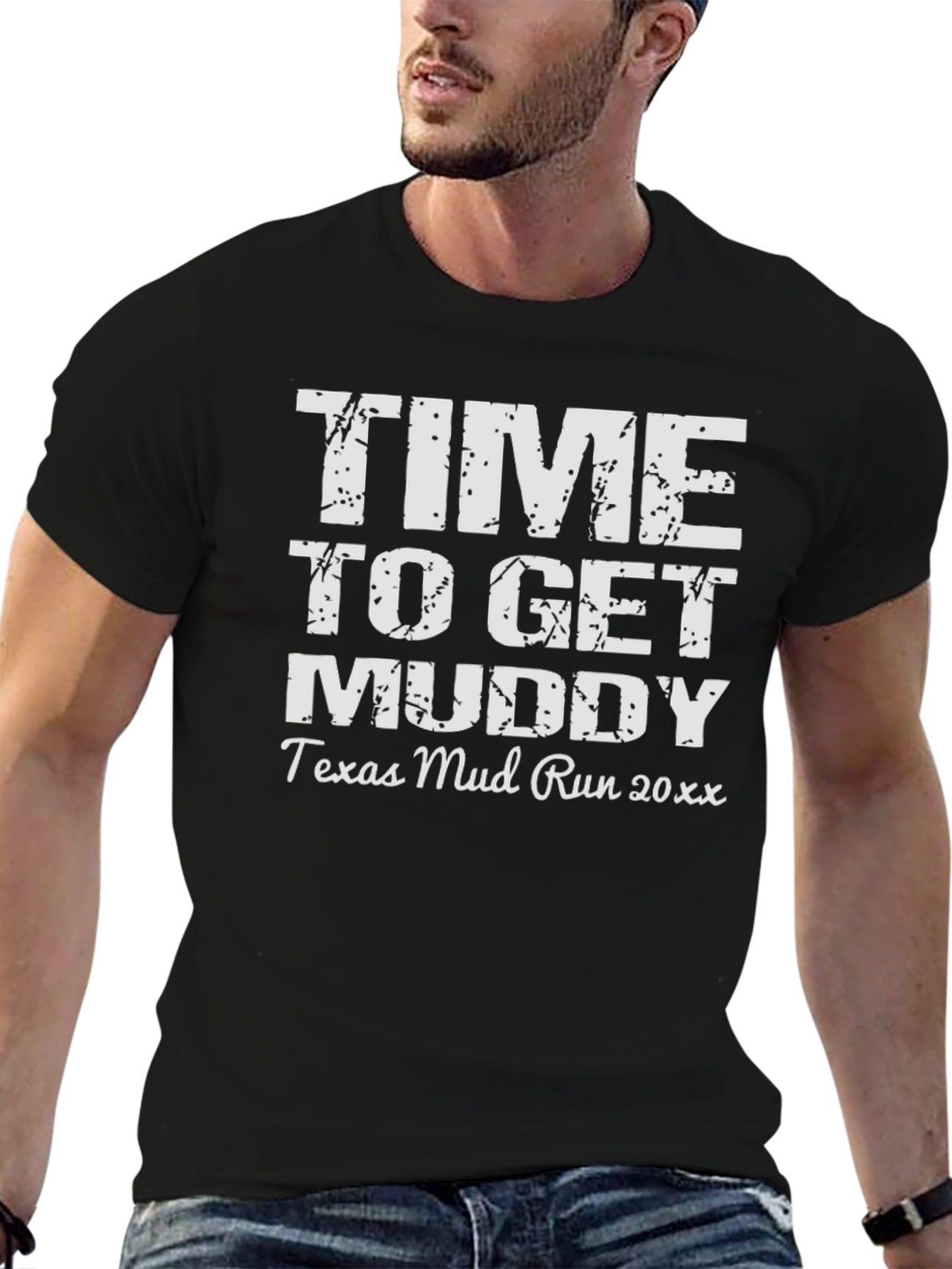 Time to Get Muddy Run T-Shirt