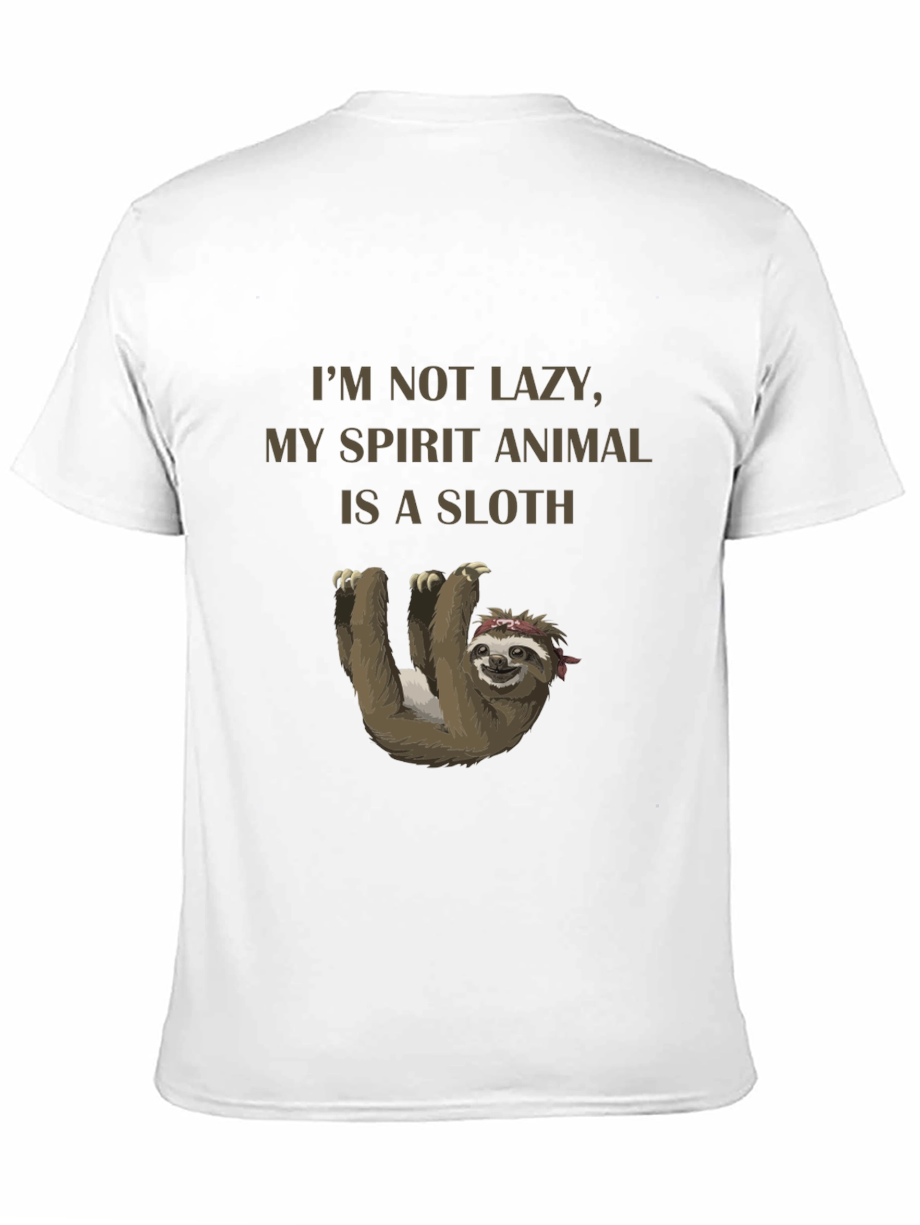 Im Not Lazy Sloth Graphic T-Shirt